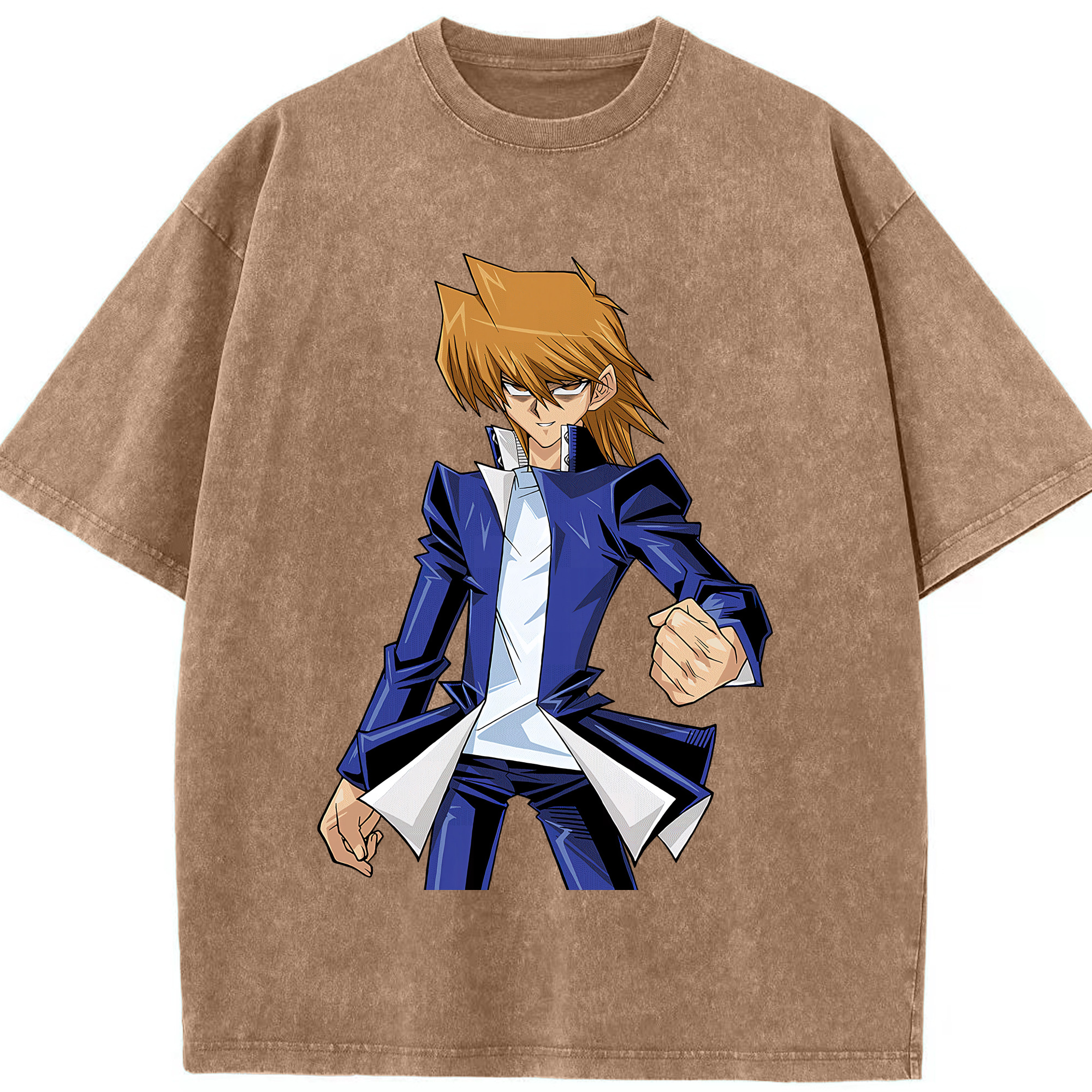 （画像用） 遊☆戯☆王 Yu-Gi-Oh! 綿100% ヴィンテージ風 半袖Tシャツ（フロントプリント）