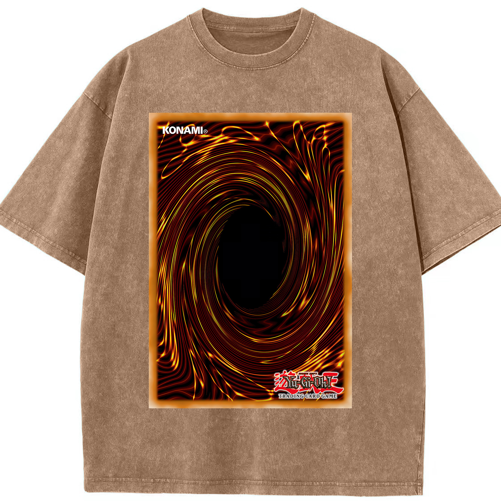 （画像用） 遊☆戯☆王 Yu-Gi-Oh! 綿100% ヴィンテージ風 半袖Tシャツ（フロントプリント）