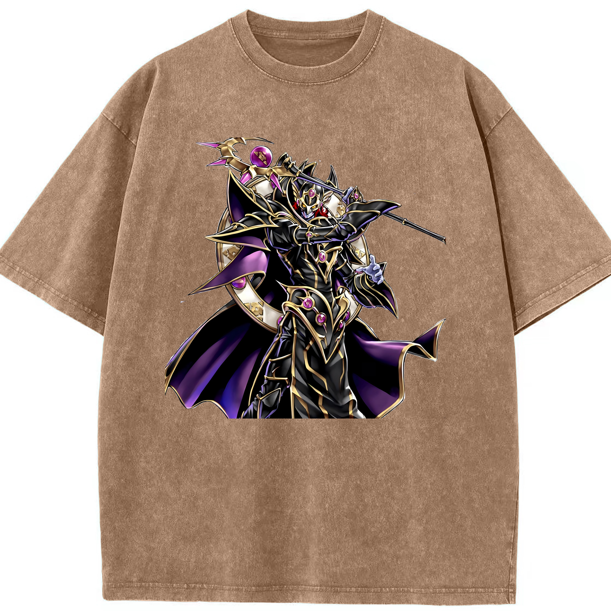 （画像用） 遊☆戯☆王 Yu-Gi-Oh! 綿100% ヴィンテージ風 半袖Tシャツ（フロントプリント）