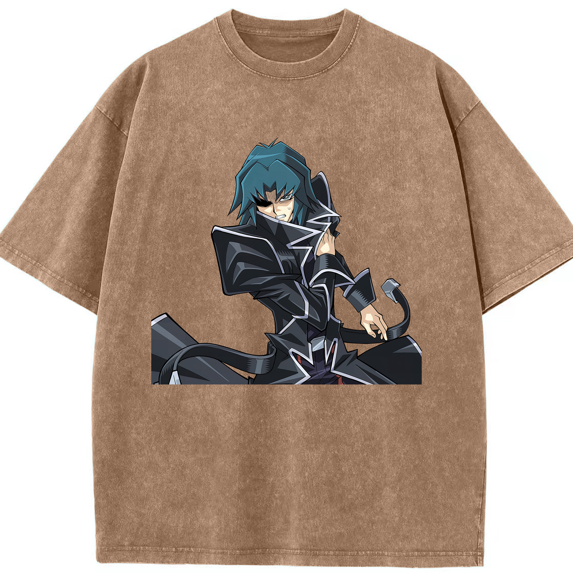 （画像用） 遊☆戯☆王 Yu-Gi-Oh! 綿100% ヴィンテージ風 半袖Tシャツ（フロントプリント）