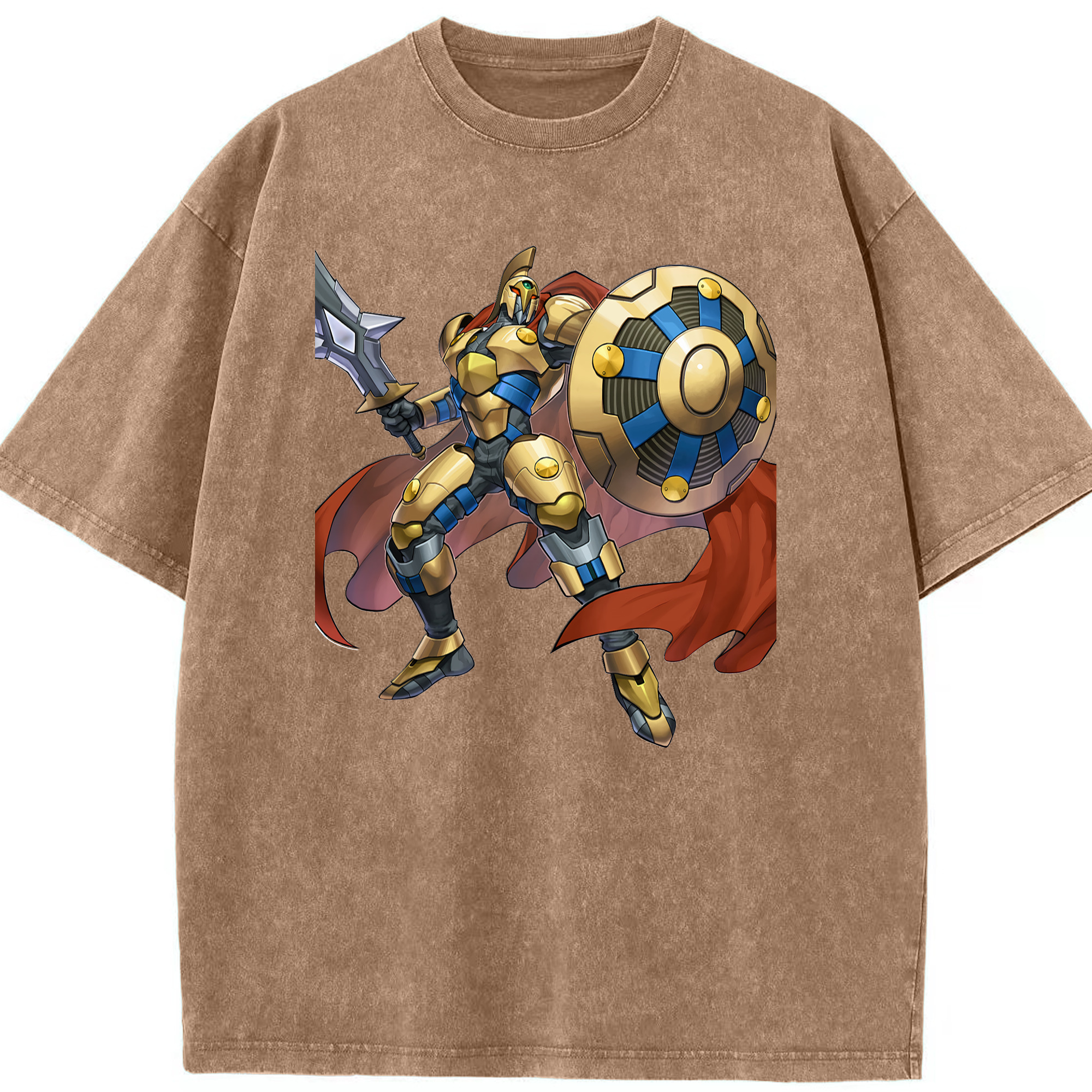 （画像用） 遊☆戯☆王 Yu-Gi-Oh! 綿100% ヴィンテージ風 半袖Tシャツ（フロントプリント）