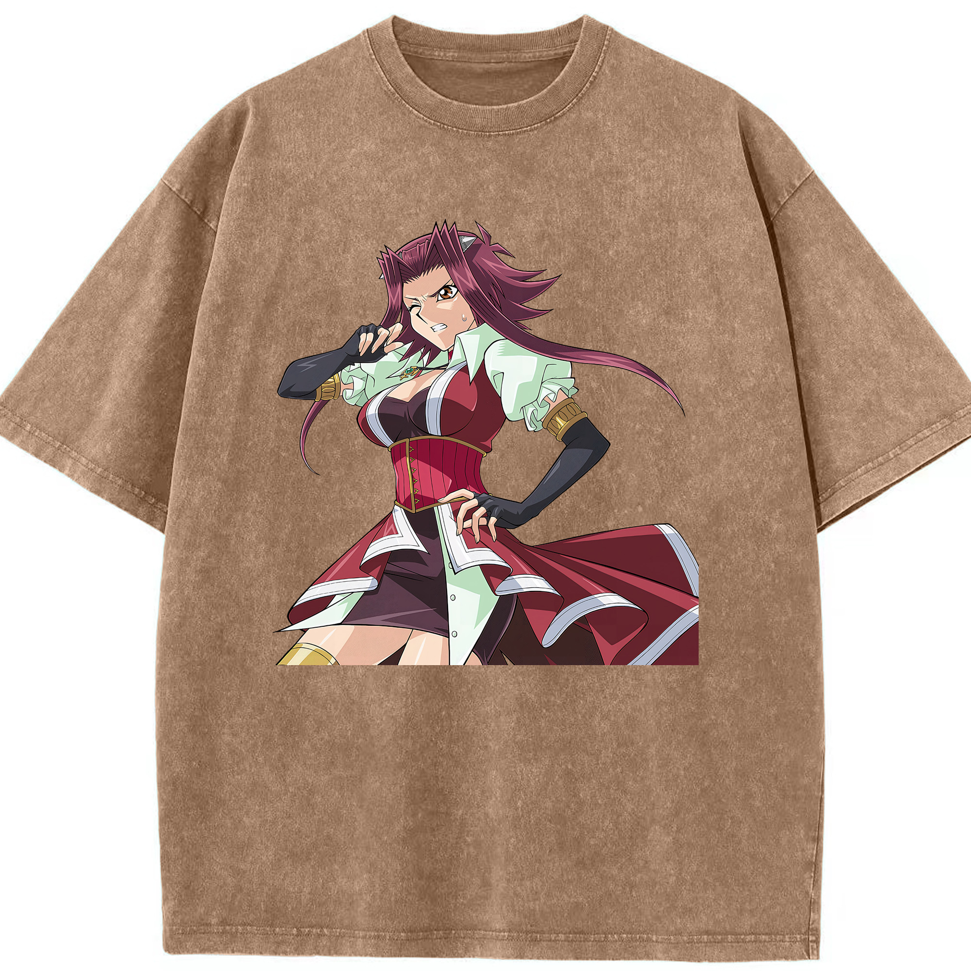 （画像用） 遊☆戯☆王 Yu-Gi-Oh! 綿100% ヴィンテージ風 半袖Tシャツ（フロントプリント）