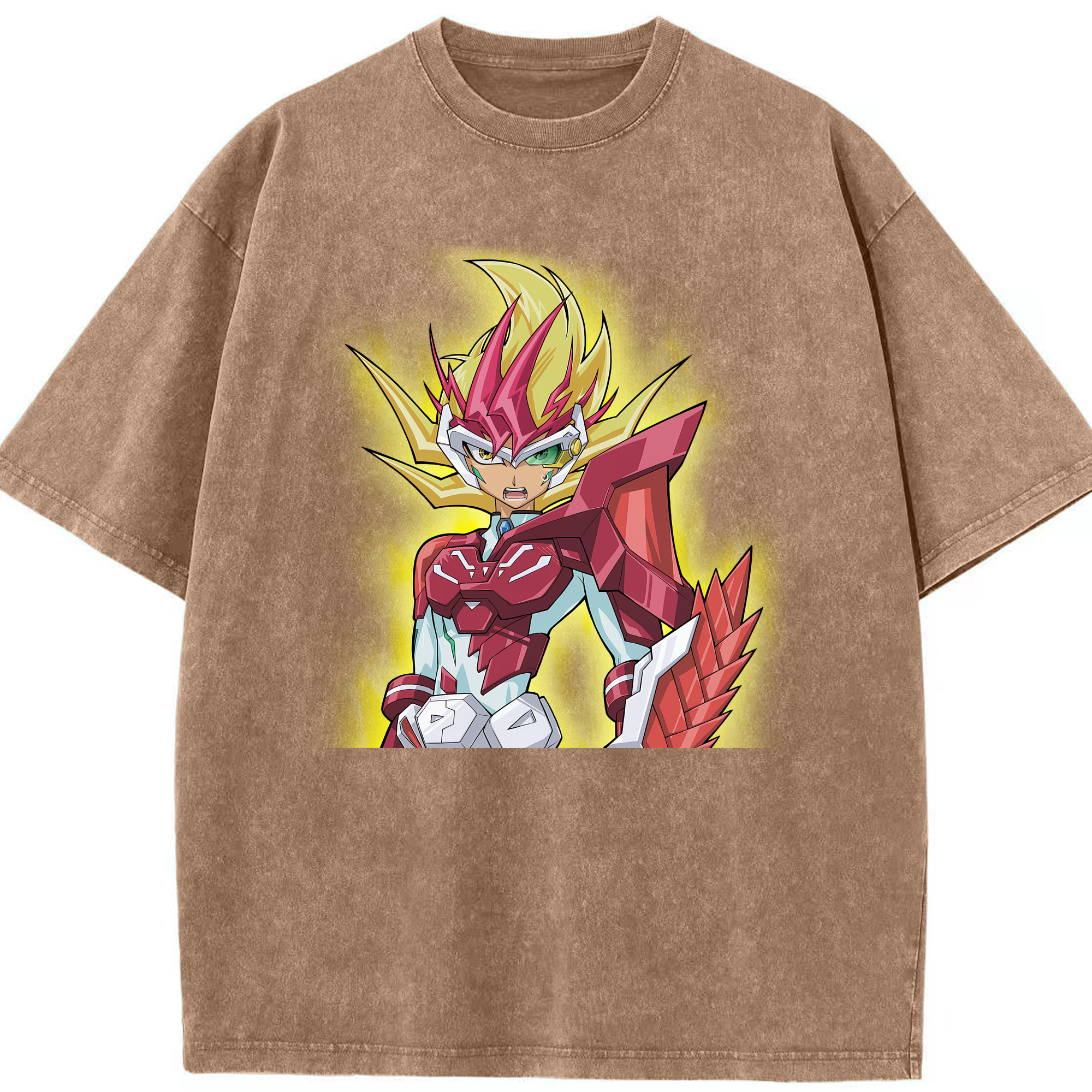 （画像用） 遊☆戯☆王 Yu-Gi-Oh! 綿100% ヴィンテージ風 半袖Tシャツ（フロントプリント）