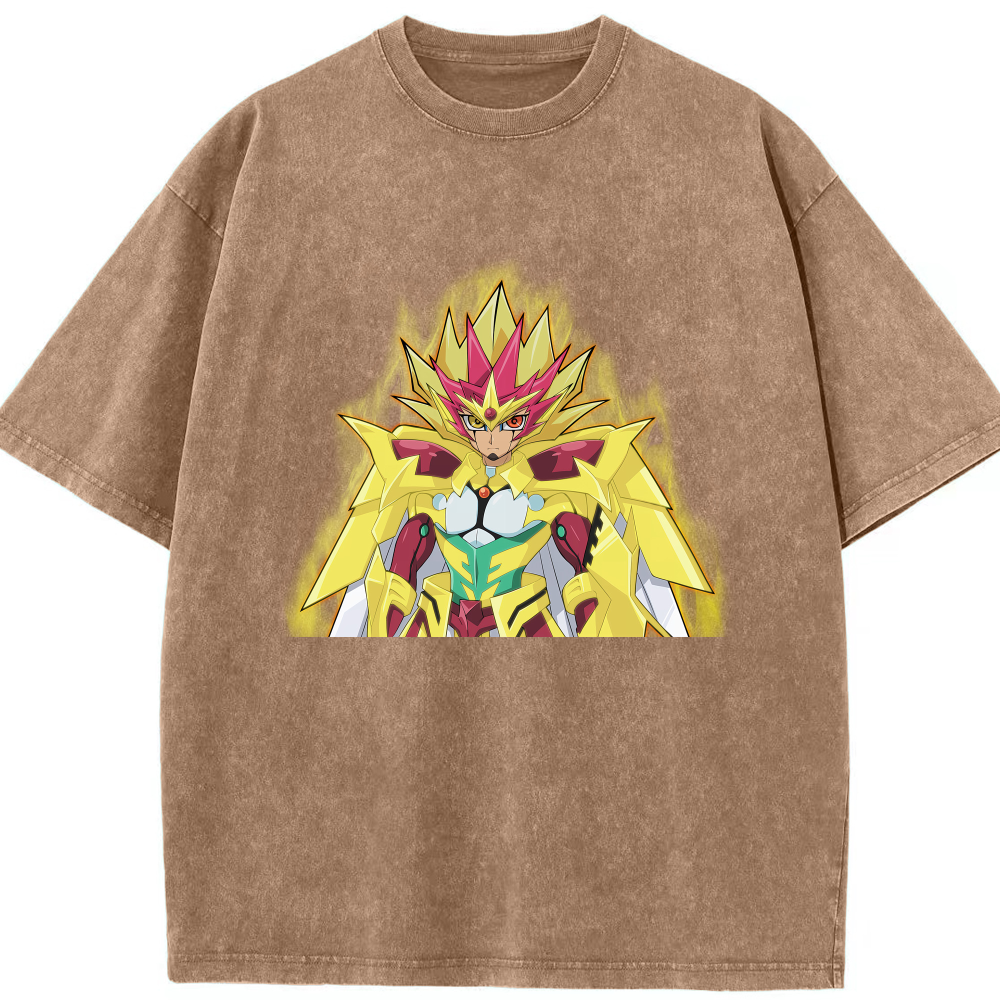 （画像用） 遊☆戯☆王 Yu-Gi-Oh! 綿100% ヴィンテージ風 半袖Tシャツ（フロントプリント）
