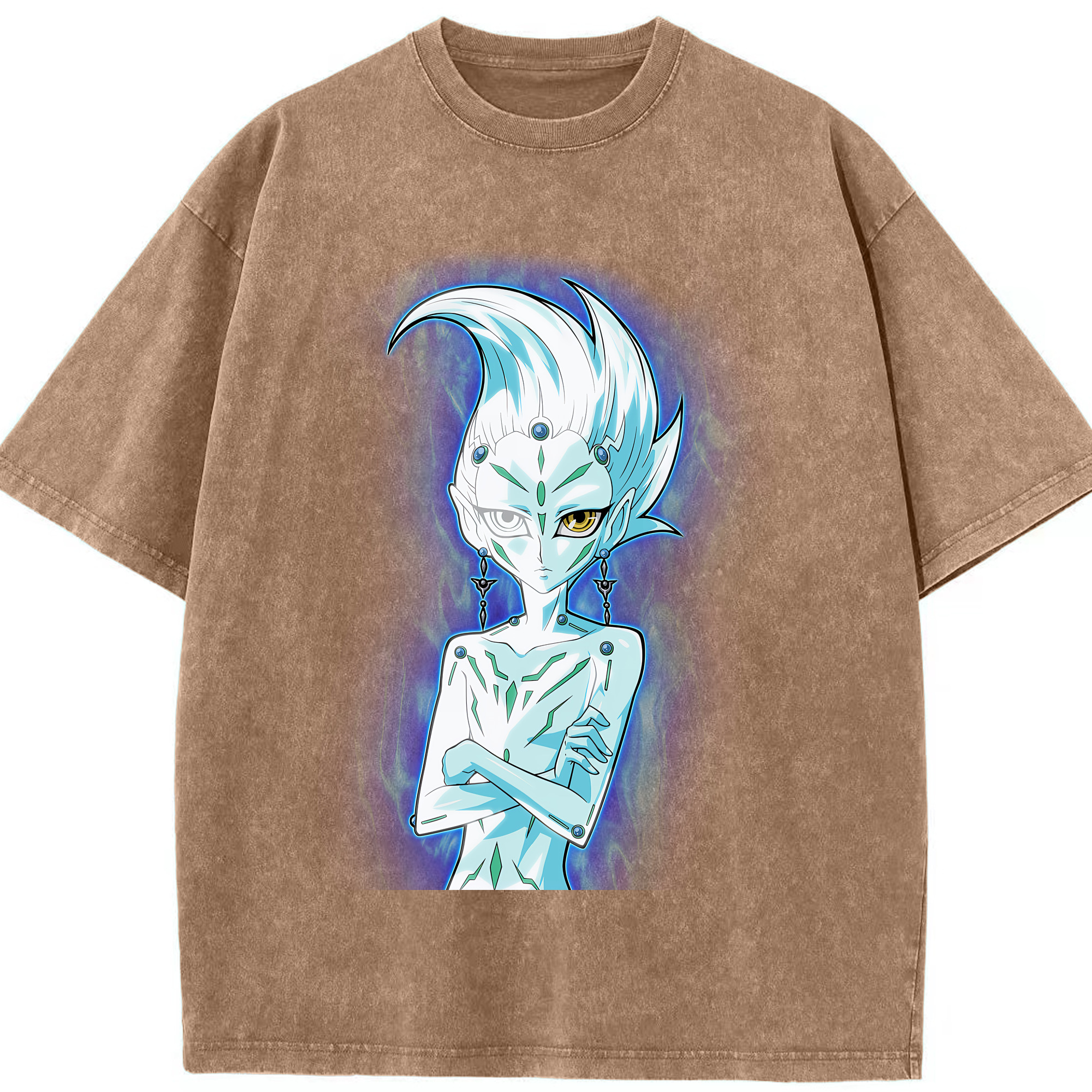 （画像用） 遊☆戯☆王 Yu-Gi-Oh! 綿100% ヴィンテージ風 半袖Tシャツ（フロントプリント）