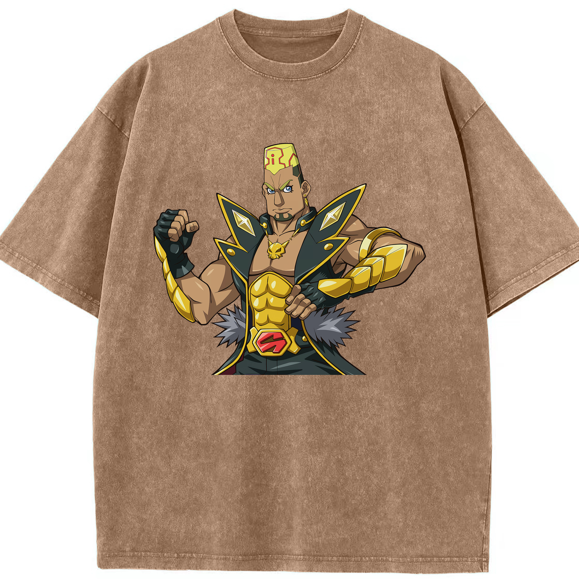 （画像用） 遊☆戯☆王 Yu-Gi-Oh! 綿100% ヴィンテージ風 半袖Tシャツ（フロントプリント）