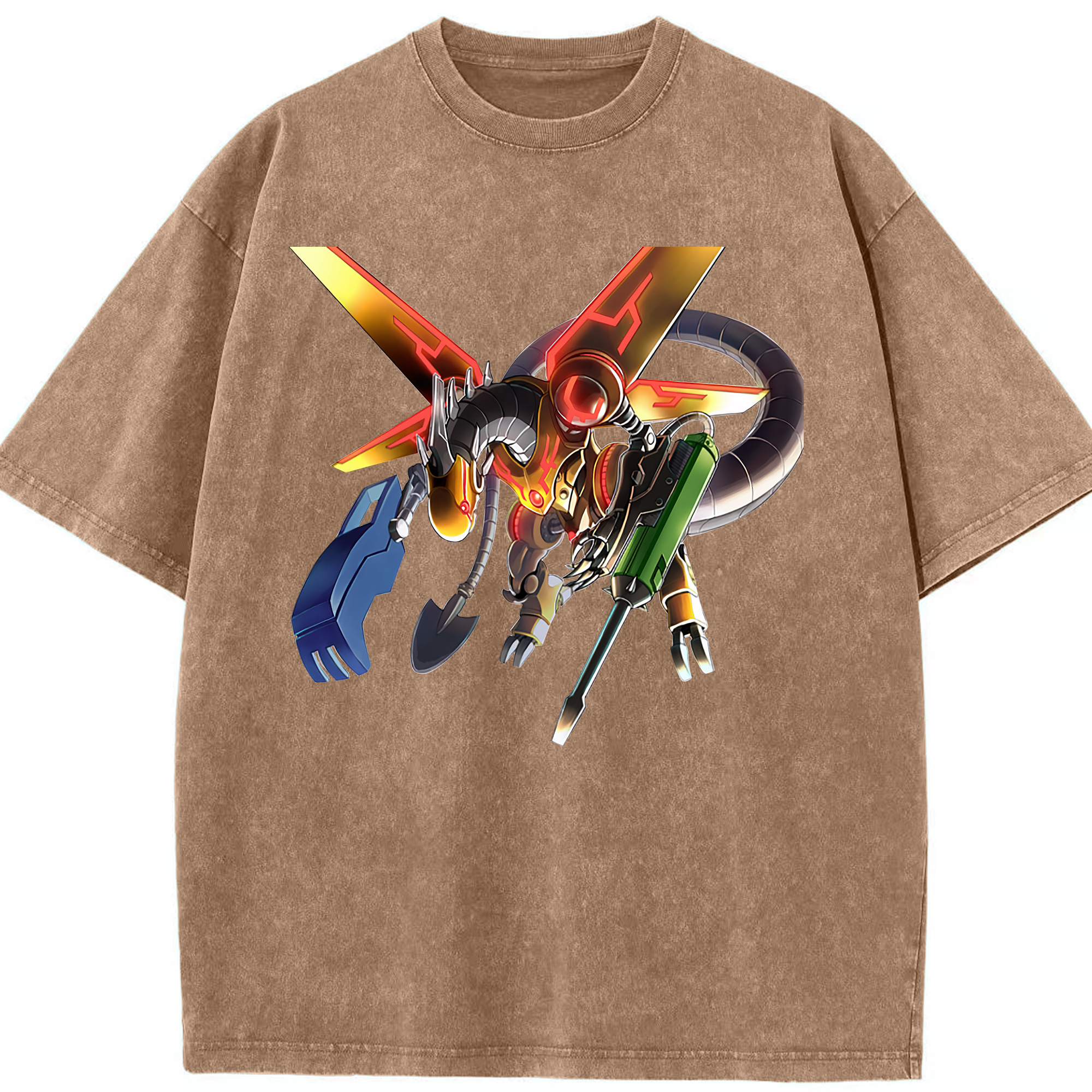 （画像用） 遊☆戯☆王 Yu-Gi-Oh! 綿100% ヴィンテージ風 半袖Tシャツ（フロントプリント）