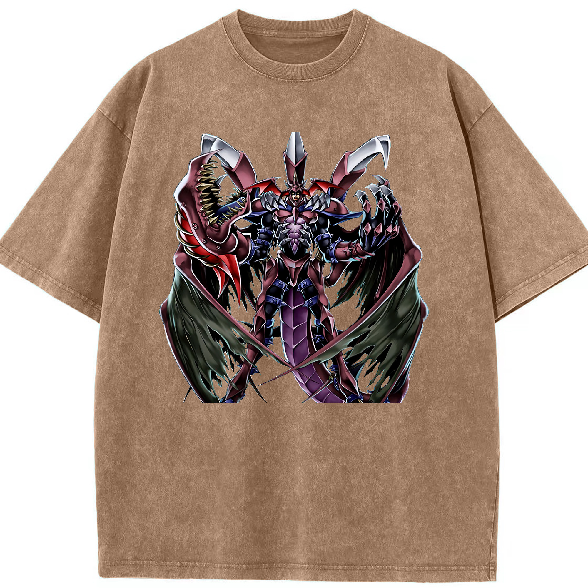 （画像用） 遊☆戯☆王 Yu-Gi-Oh! 綿100% ヴィンテージ風 半袖Tシャツ（フロントプリント）