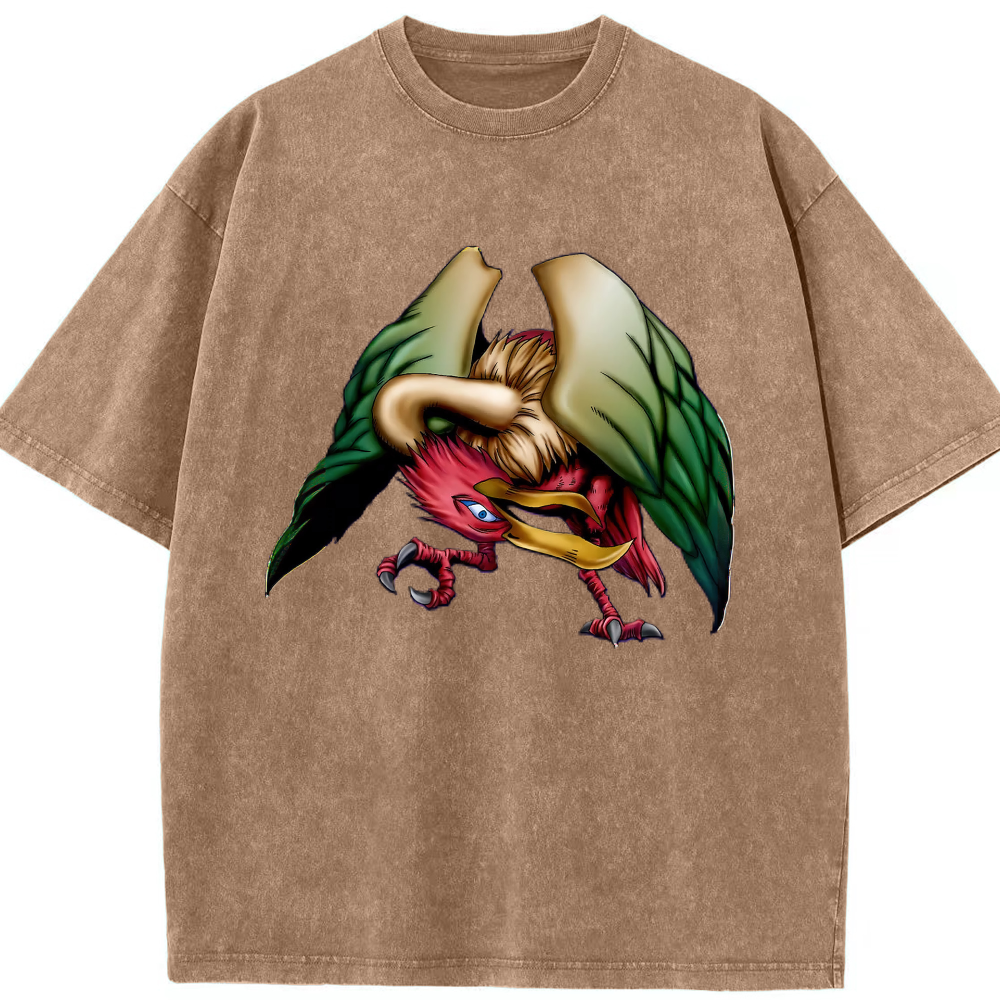 （画像用） 遊☆戯☆王 Yu-Gi-Oh! 綿100% ヴィンテージ風 半袖Tシャツ（フロントプリント）