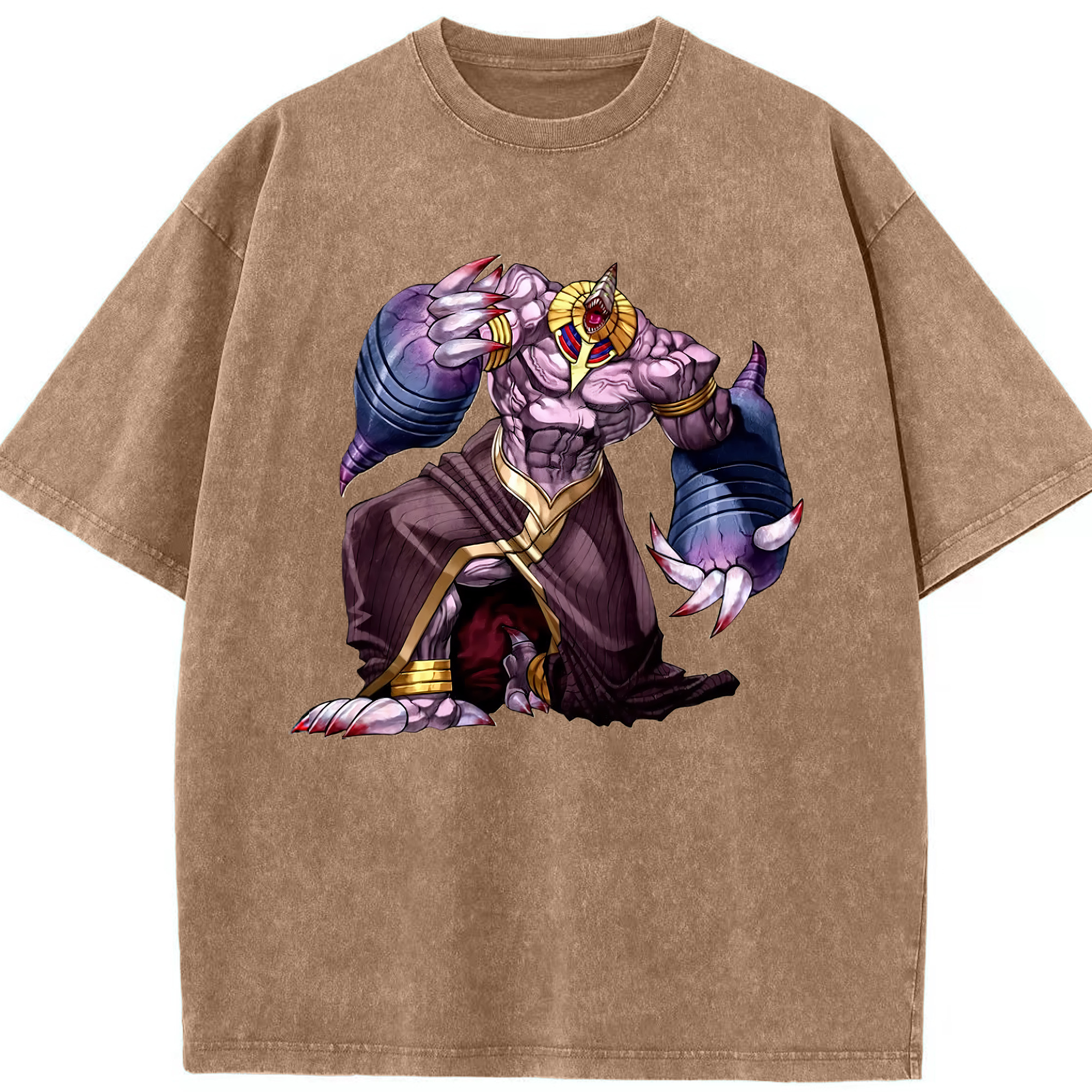 （画像用） 遊☆戯☆王 Yu-Gi-Oh! 綿100% ヴィンテージ風 半袖Tシャツ（フロントプリント）