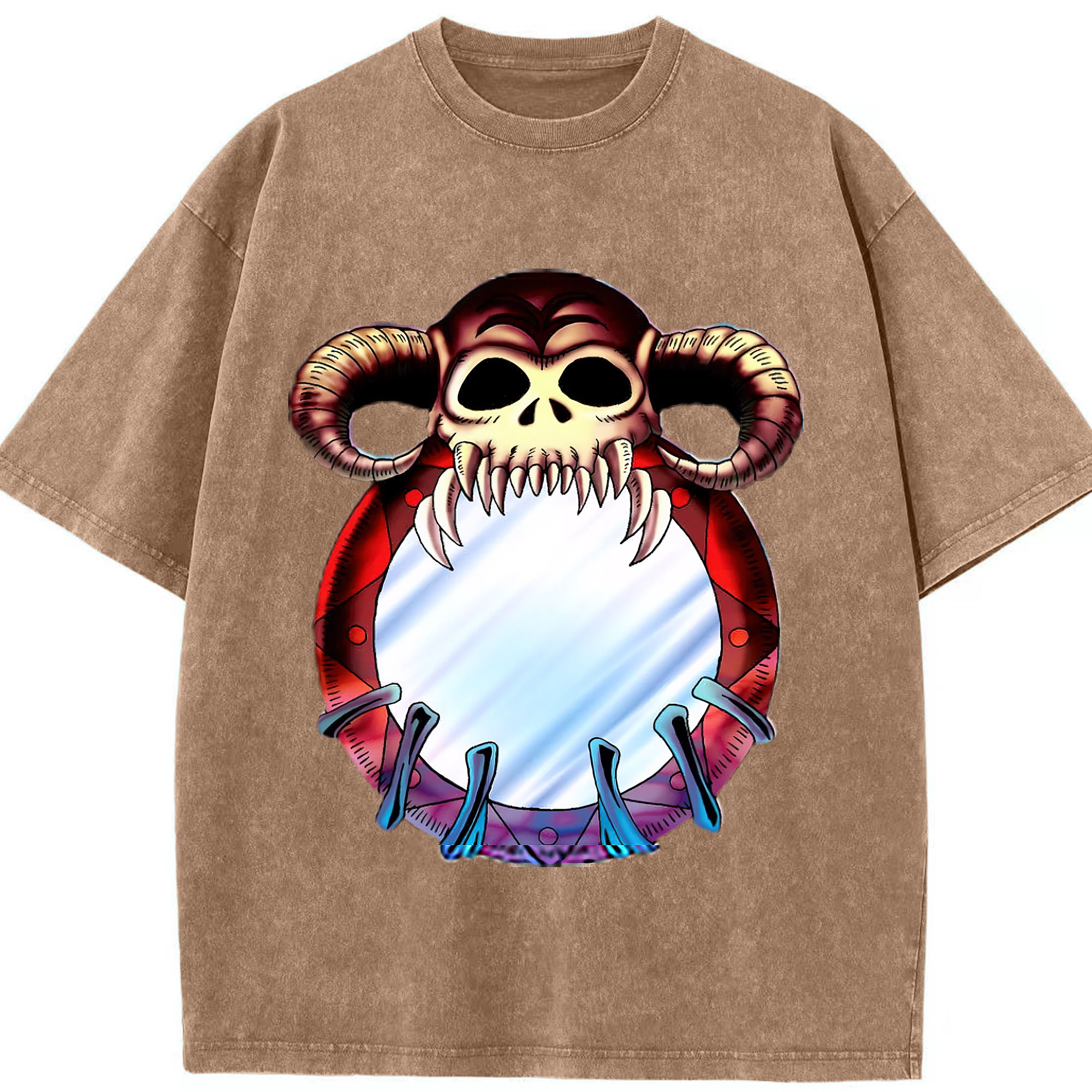 （画像用） 遊☆戯☆王 Yu-Gi-Oh! 綿100% ヴィンテージ風 半袖Tシャツ（フロントプリント）
