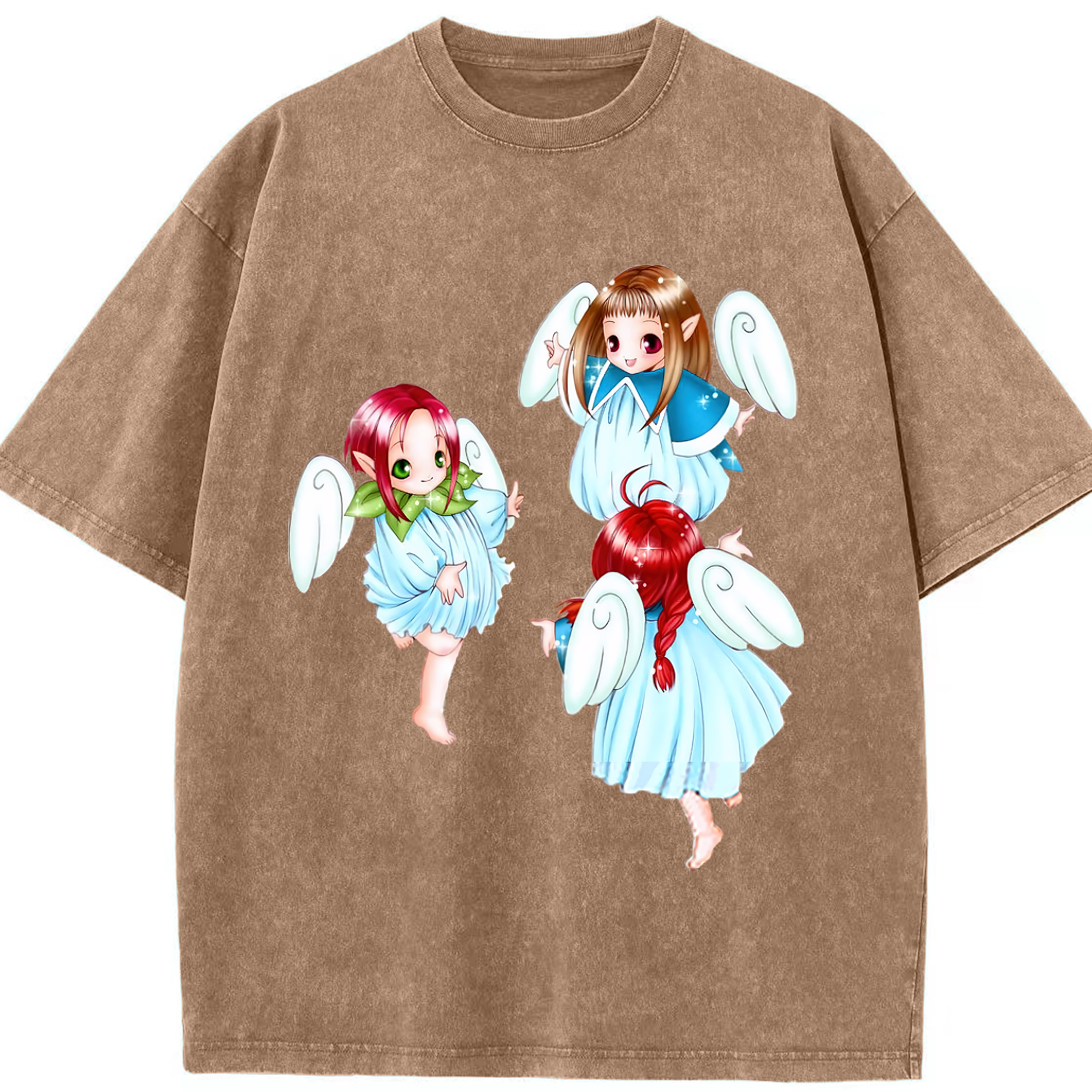 （画像用） 遊☆戯☆王 Yu-Gi-Oh! 綿100% ヴィンテージ風 半袖Tシャツ（フロントプリント）