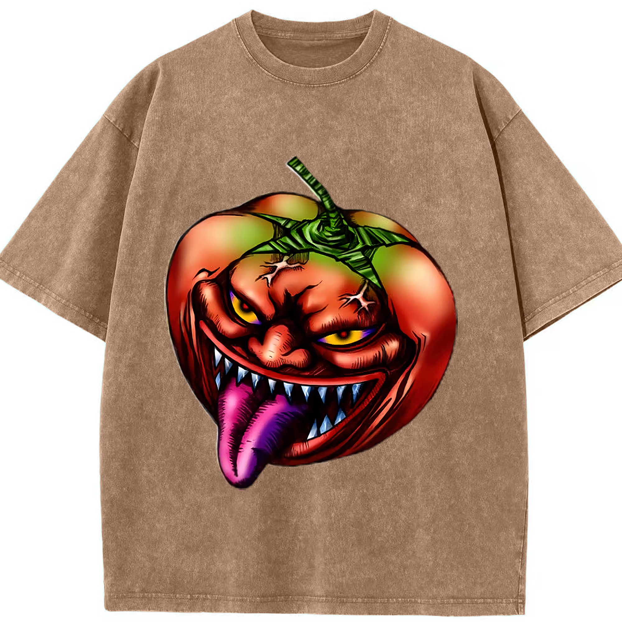 （画像用） 遊☆戯☆王 Yu-Gi-Oh! 綿100% ヴィンテージ風 半袖Tシャツ（フロントプリント）