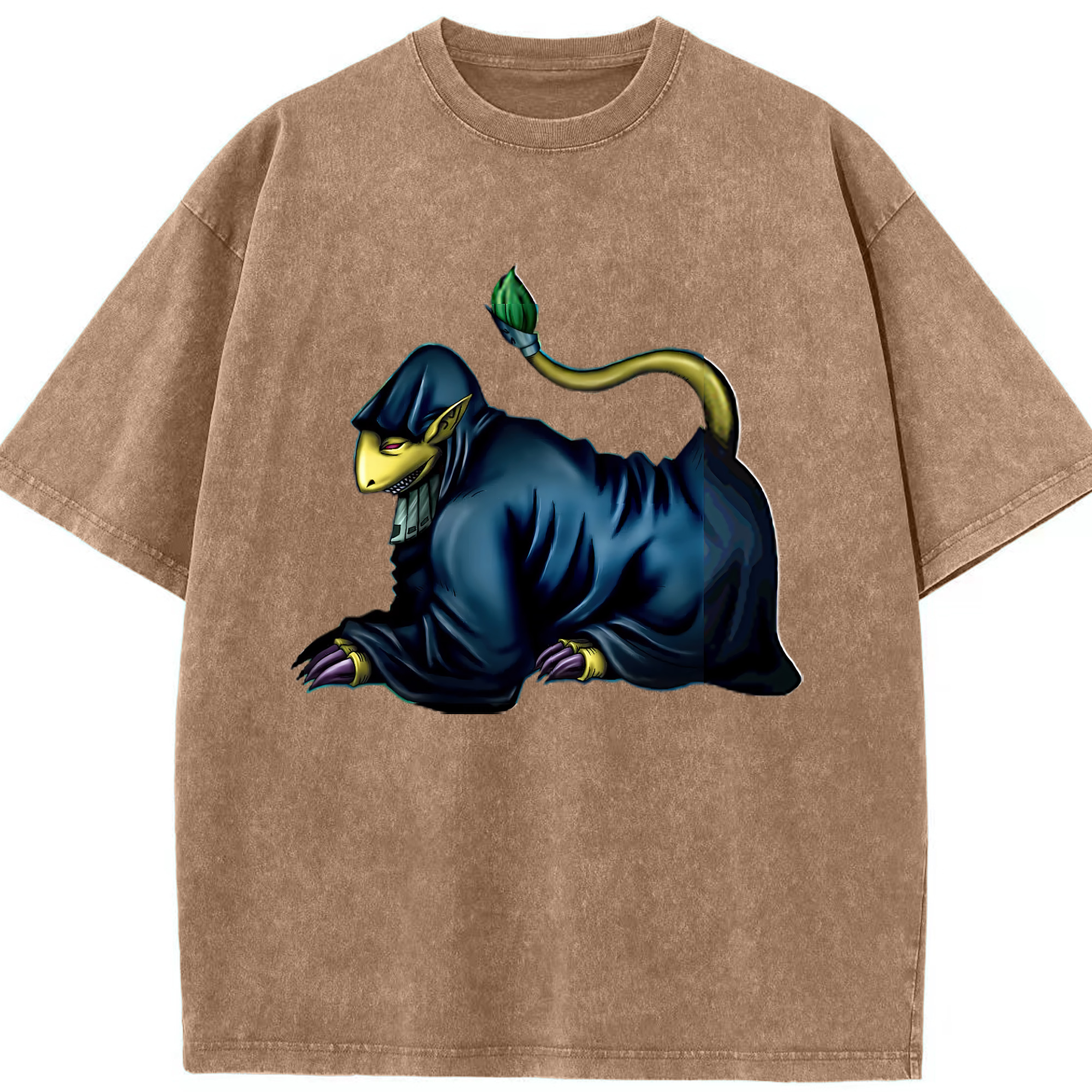 （画像用） 遊☆戯☆王 Yu-Gi-Oh! 綿100% ヴィンテージ風 半袖Tシャツ（フロントプリント）