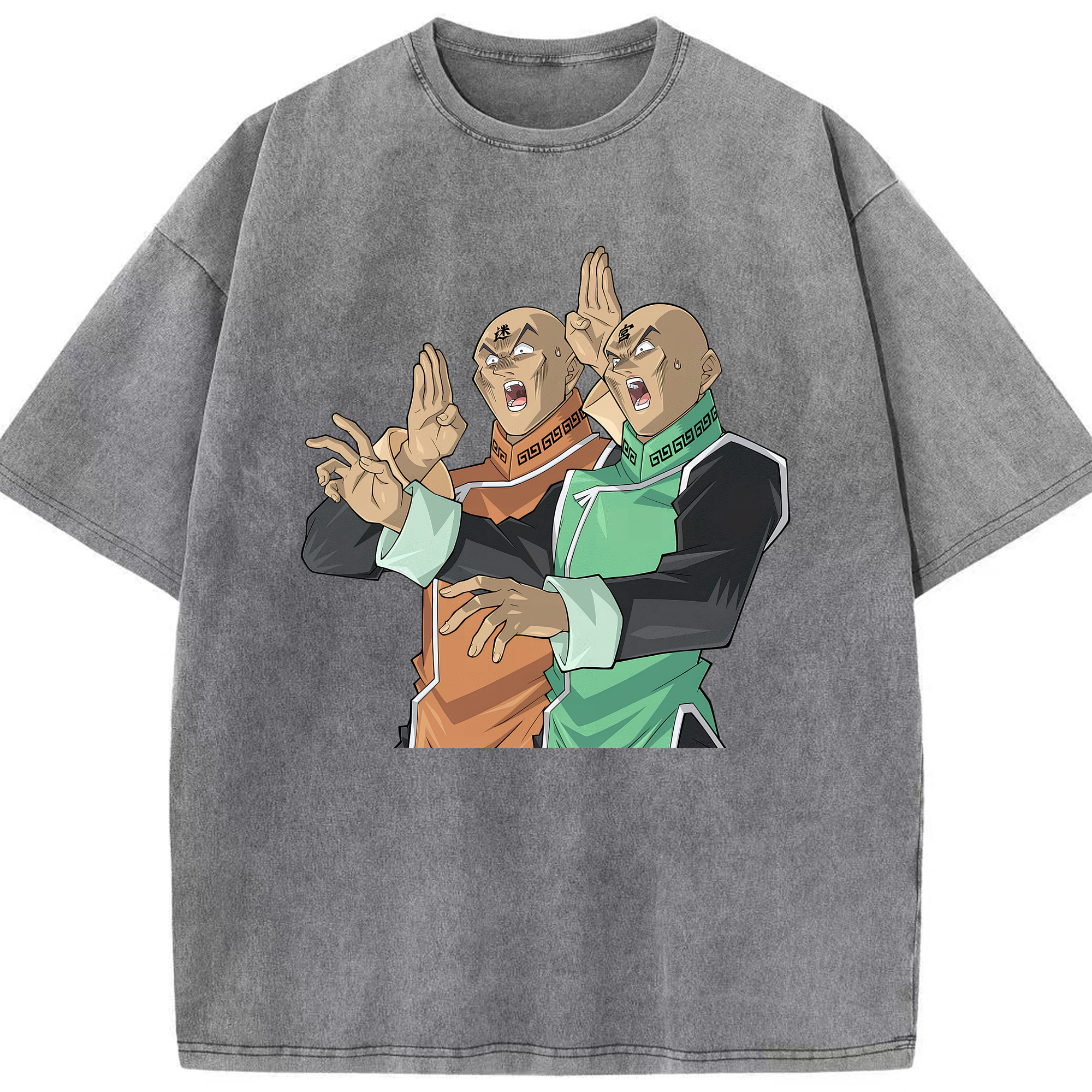 （画像用） 遊☆戯☆王 Yu-Gi-Oh! 綿100% ヴィンテージ風 半袖Tシャツ（フロントプリント）
