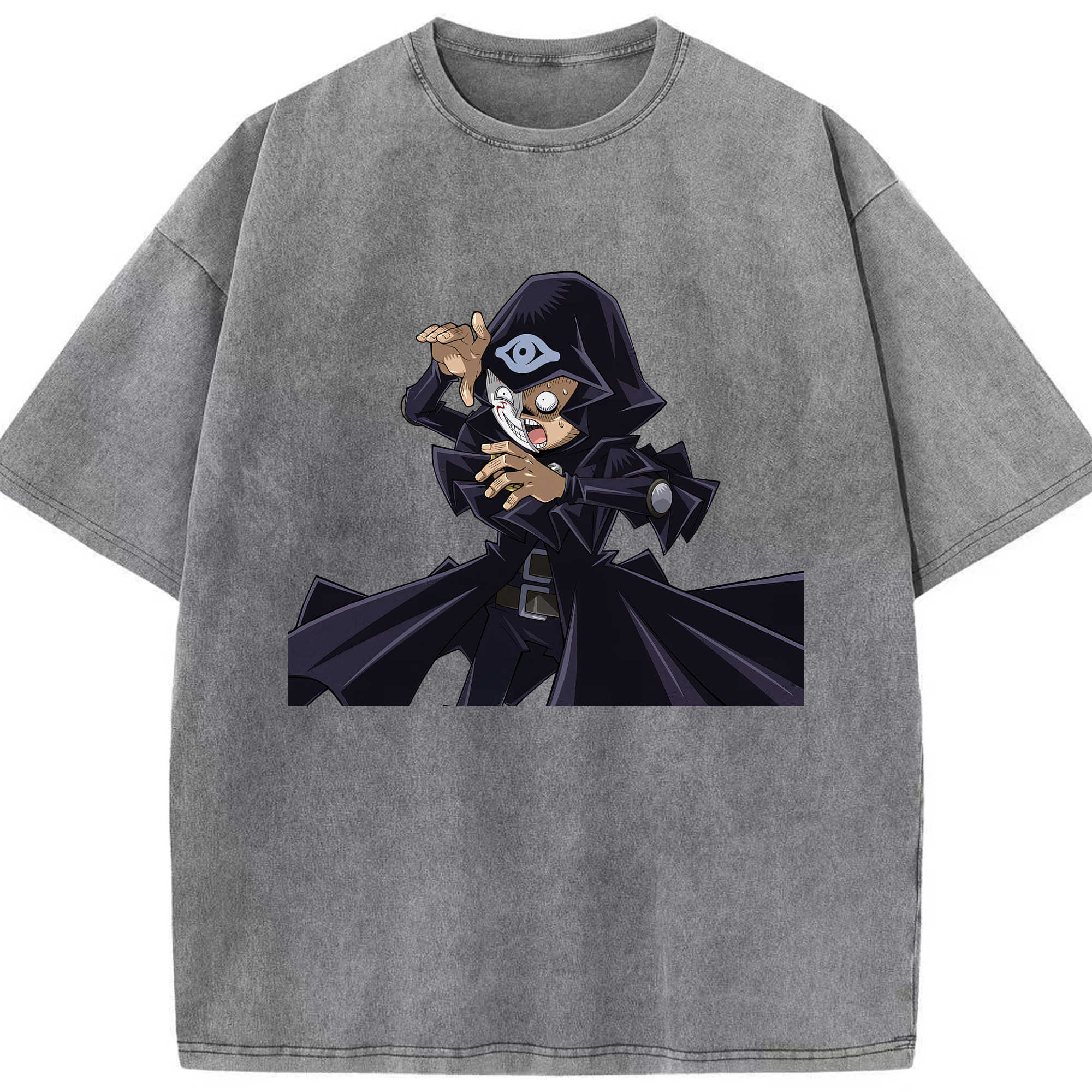 （画像用） 遊☆戯☆王 Yu-Gi-Oh! 綿100% ヴィンテージ風 半袖Tシャツ（フロントプリント）