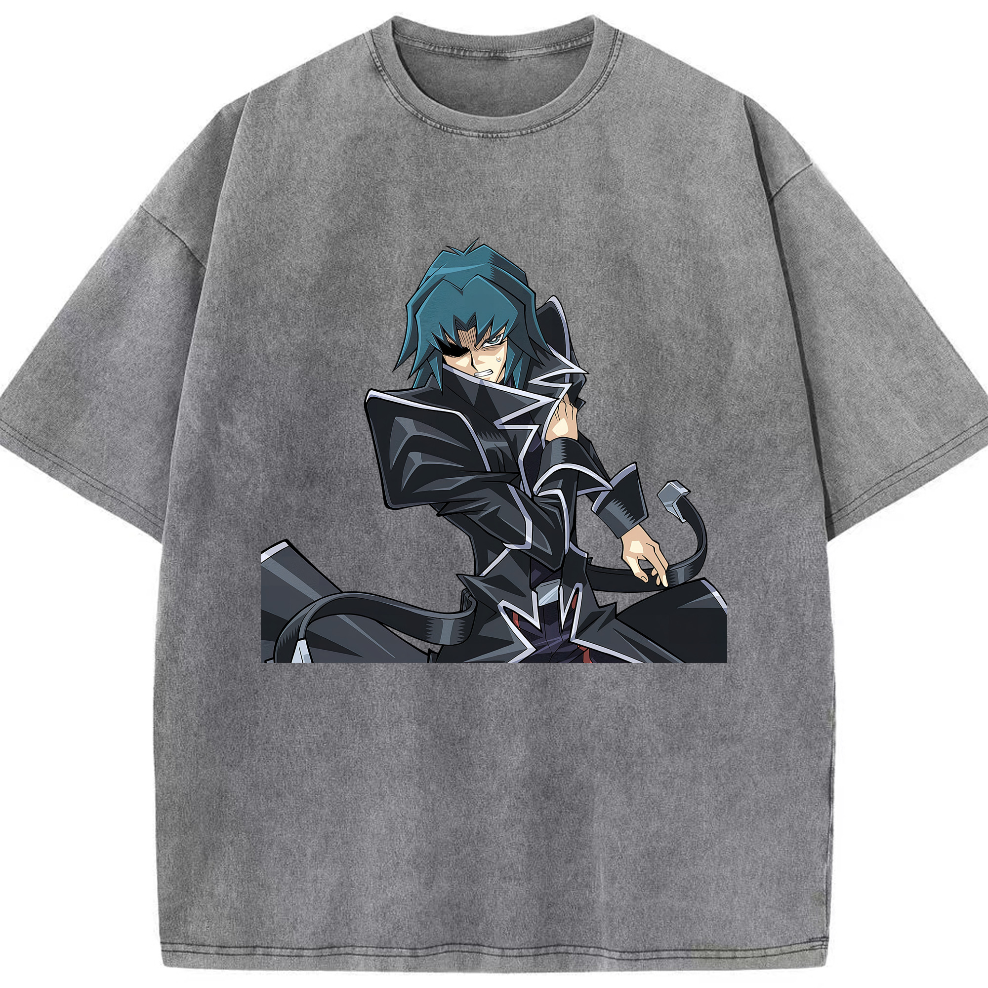（画像用） 遊☆戯☆王 Yu-Gi-Oh! 綿100% ヴィンテージ風 半袖Tシャツ（フロントプリント）