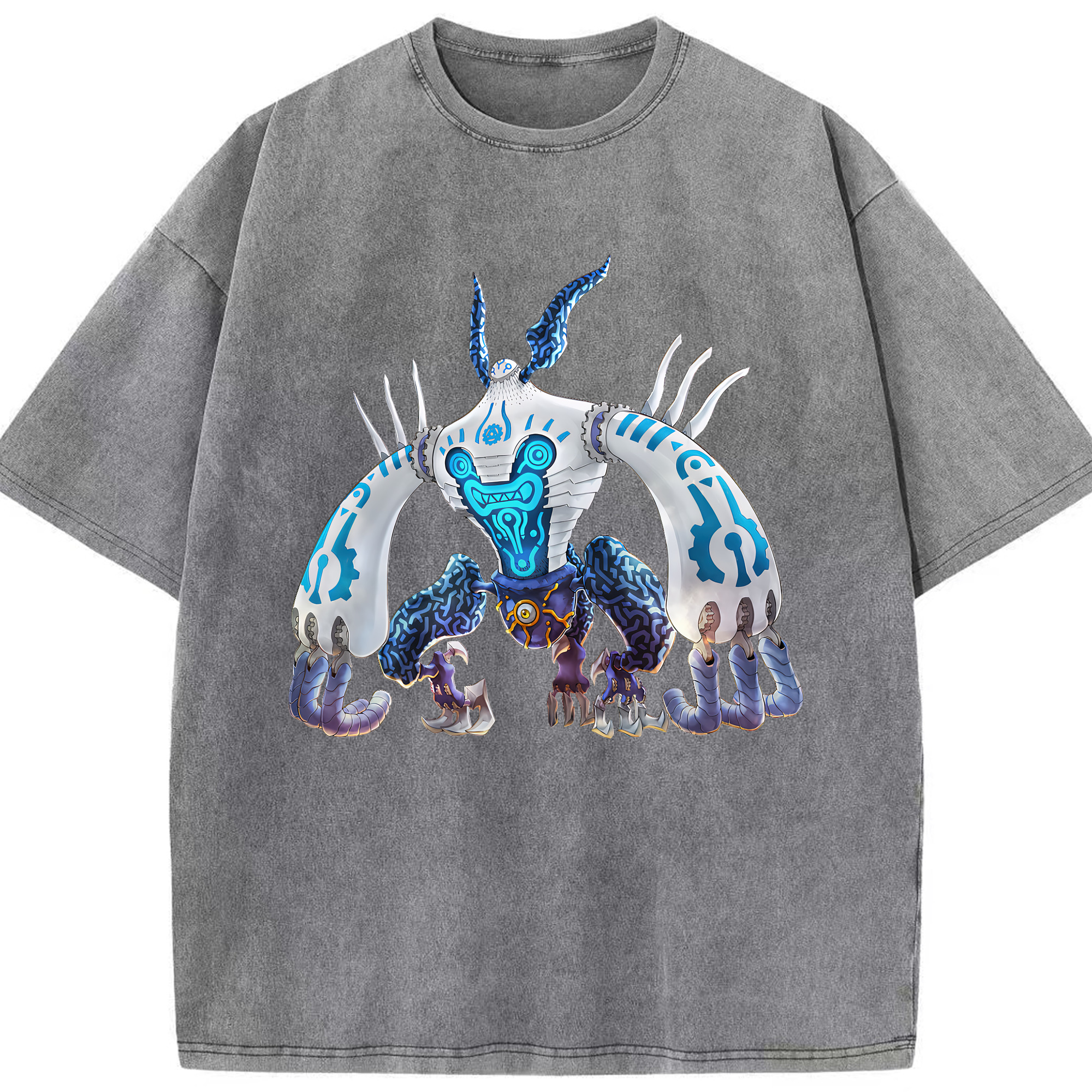（画像用） 遊☆戯☆王 Yu-Gi-Oh! 綿100% ヴィンテージ風 半袖Tシャツ（フロントプリント）