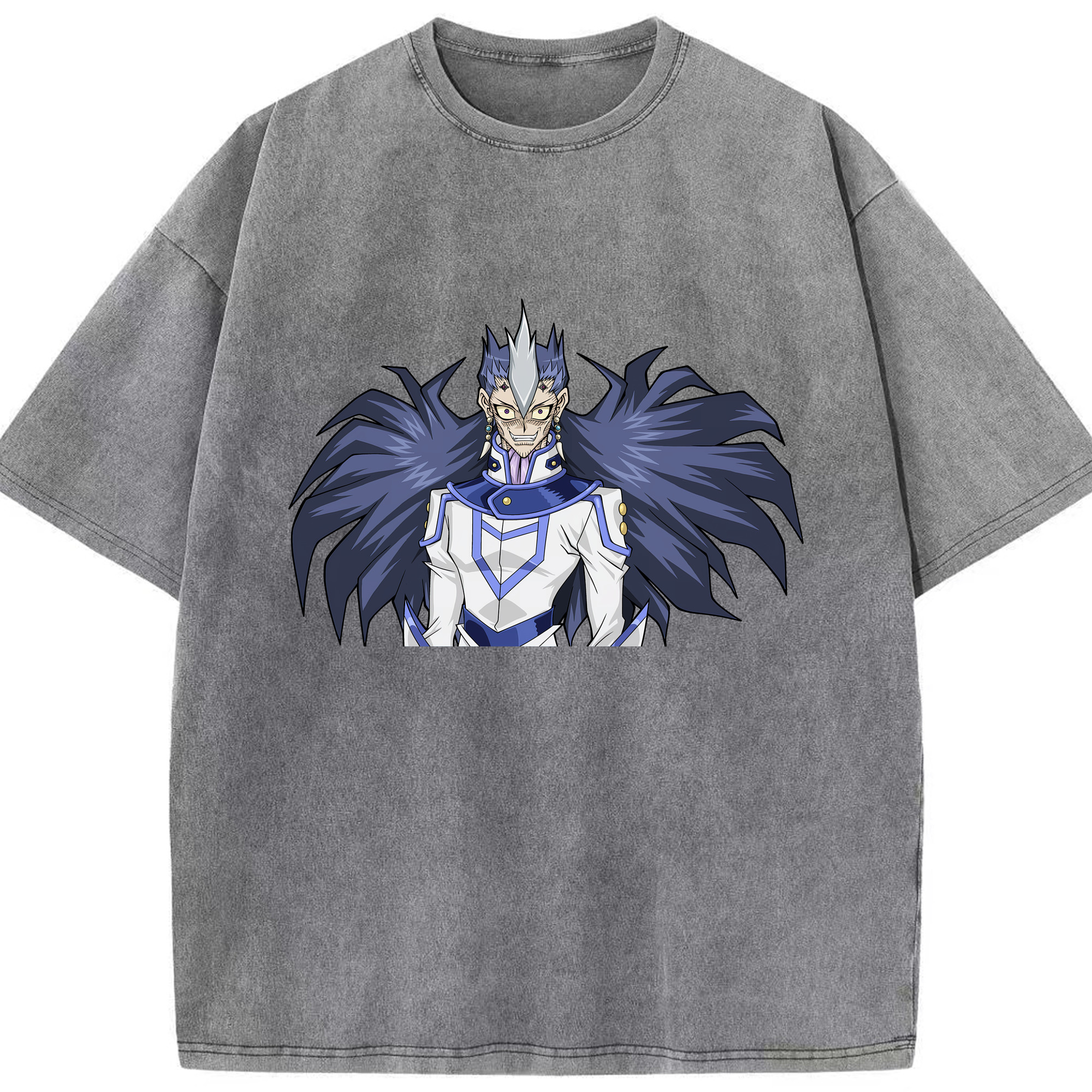 （画像用） 遊☆戯☆王 Yu-Gi-Oh! 綿100% ヴィンテージ風 半袖Tシャツ（フロントプリント）