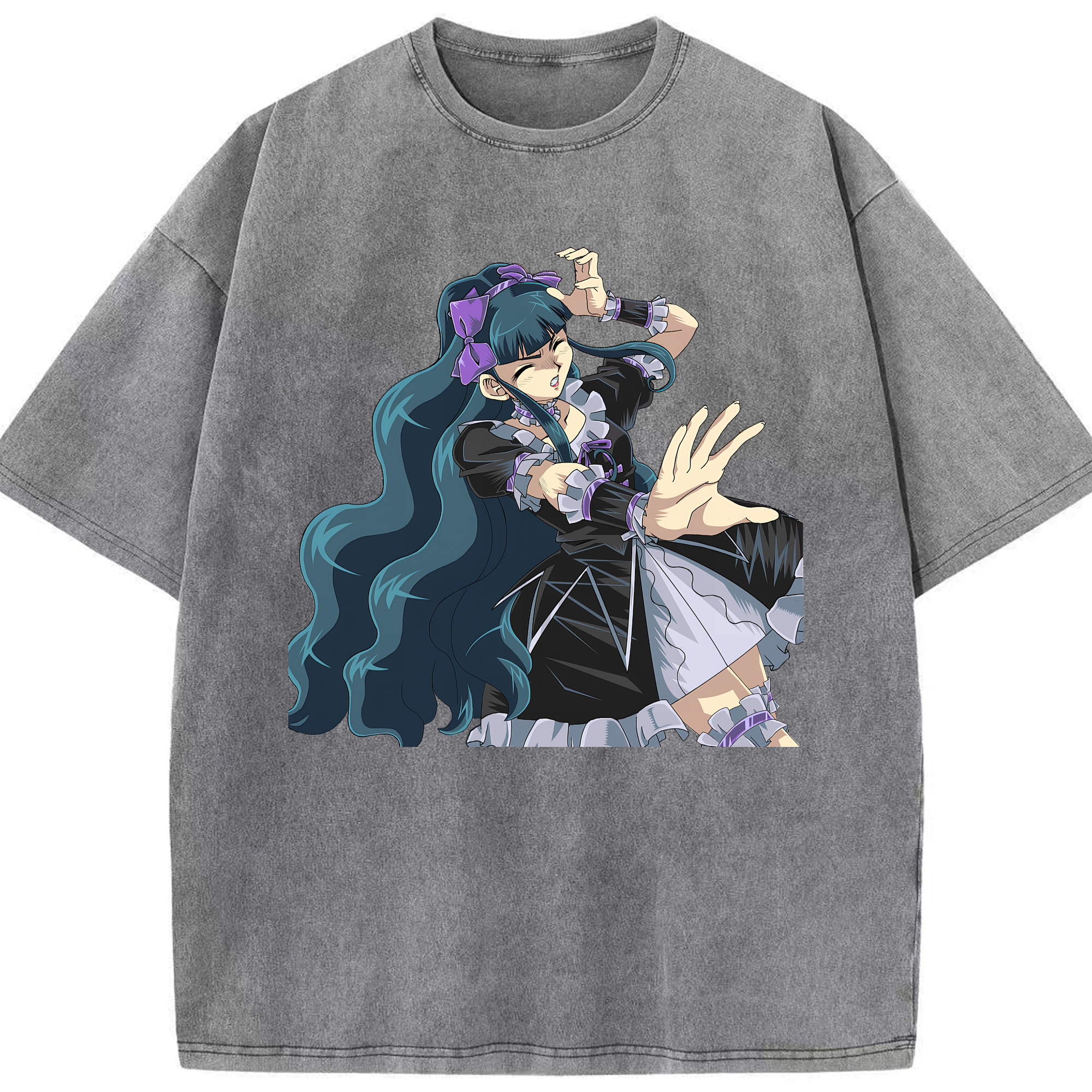 （画像用） 遊☆戯☆王 Yu-Gi-Oh! 綿100% ヴィンテージ風 半袖Tシャツ（フロントプリント）
