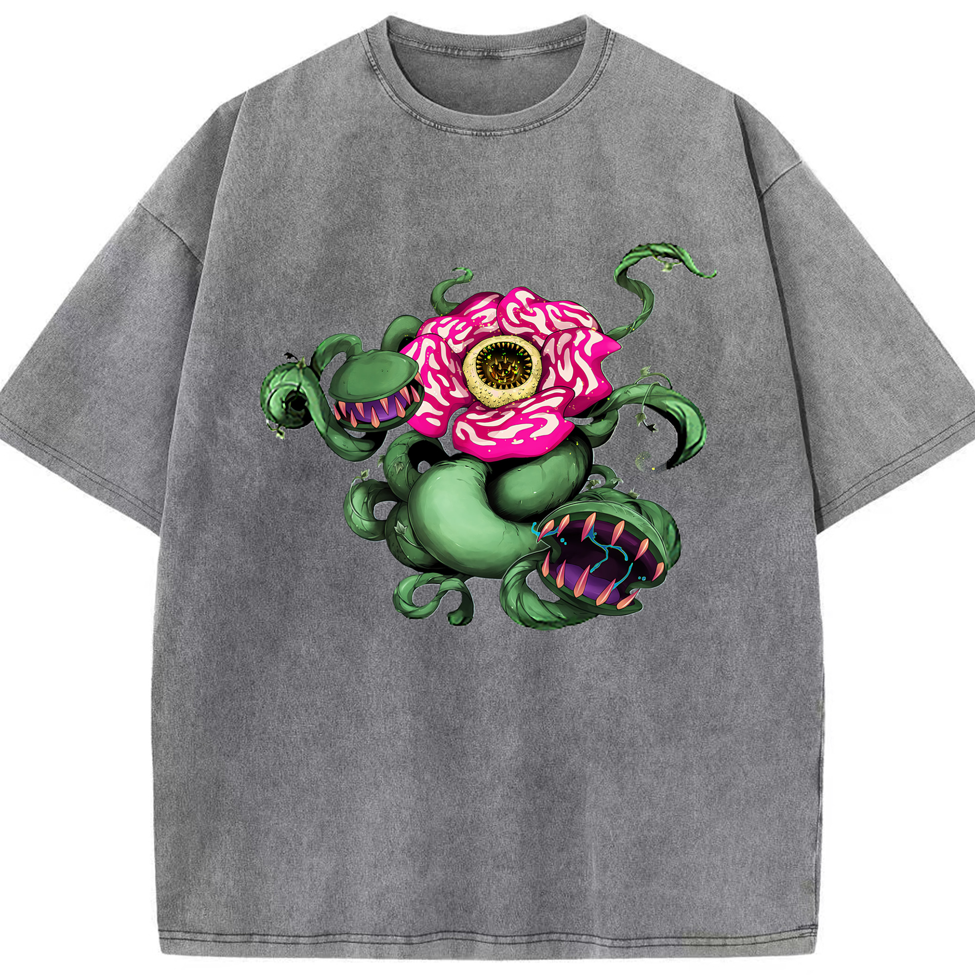（画像用） 遊☆戯☆王 Yu-Gi-Oh! 綿100% ヴィンテージ風 半袖Tシャツ（フロントプリント）