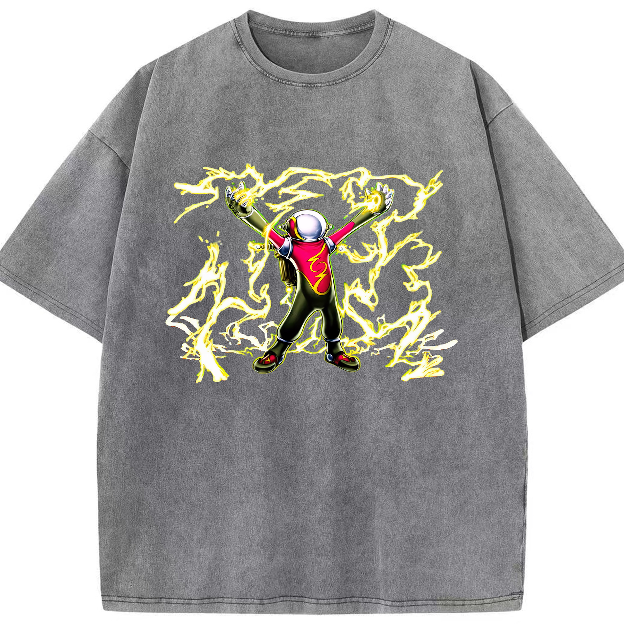 （画像用） 遊☆戯☆王 Yu-Gi-Oh! 綿100% ヴィンテージ風 半袖Tシャツ（フロントプリント）