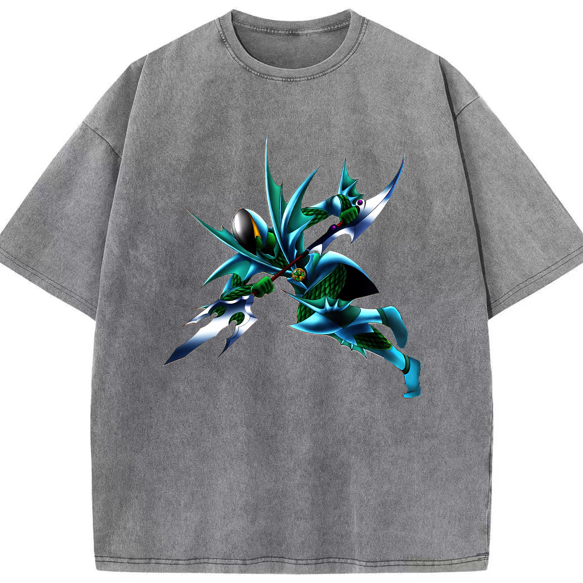 （画像用） 遊☆戯☆王 Yu-Gi-Oh! 綿100% ヴィンテージ風 半袖Tシャツ（フロントプリント）