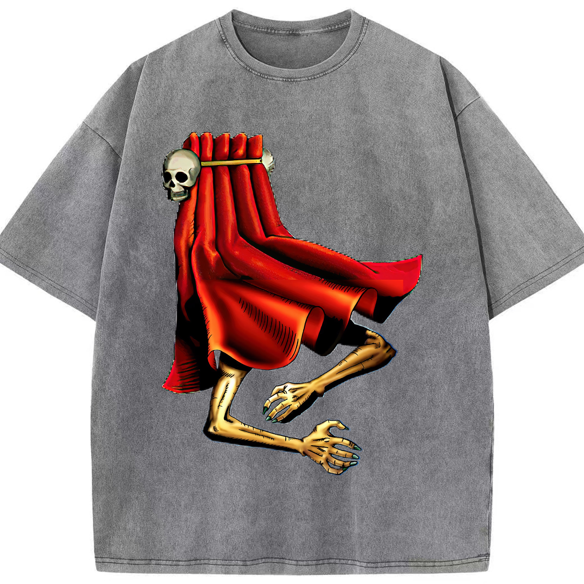 （画像用） 遊☆戯☆王 Yu-Gi-Oh! 綿100% ヴィンテージ風 半袖Tシャツ（フロントプリント）