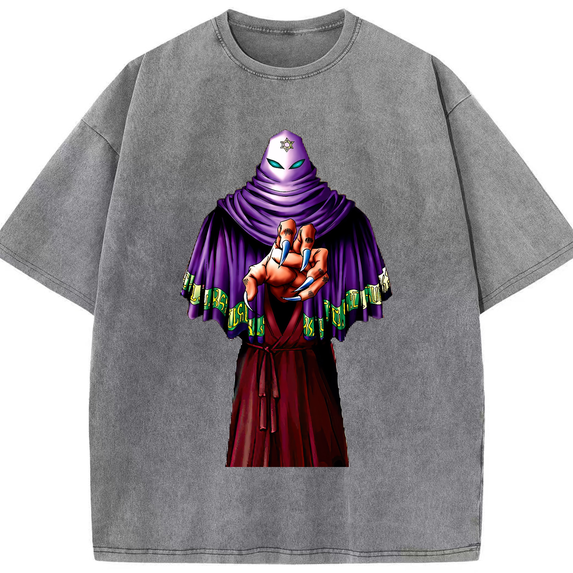 （画像用） 遊☆戯☆王 Yu-Gi-Oh! 綿100% ヴィンテージ風 半袖Tシャツ（フロントプリント）