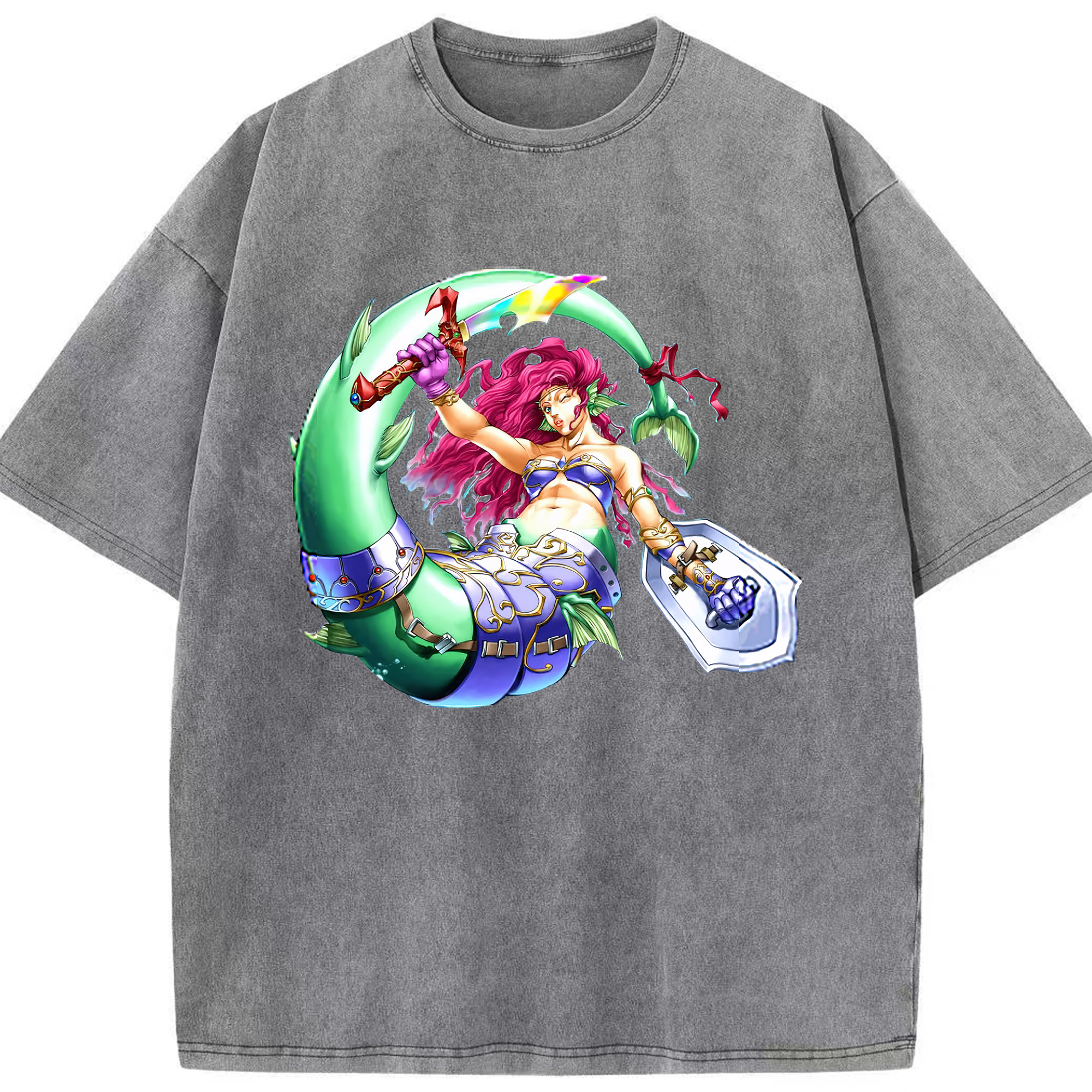 （画像用） 遊☆戯☆王 Yu-Gi-Oh! 綿100% ヴィンテージ風 半袖Tシャツ（フロントプリント）