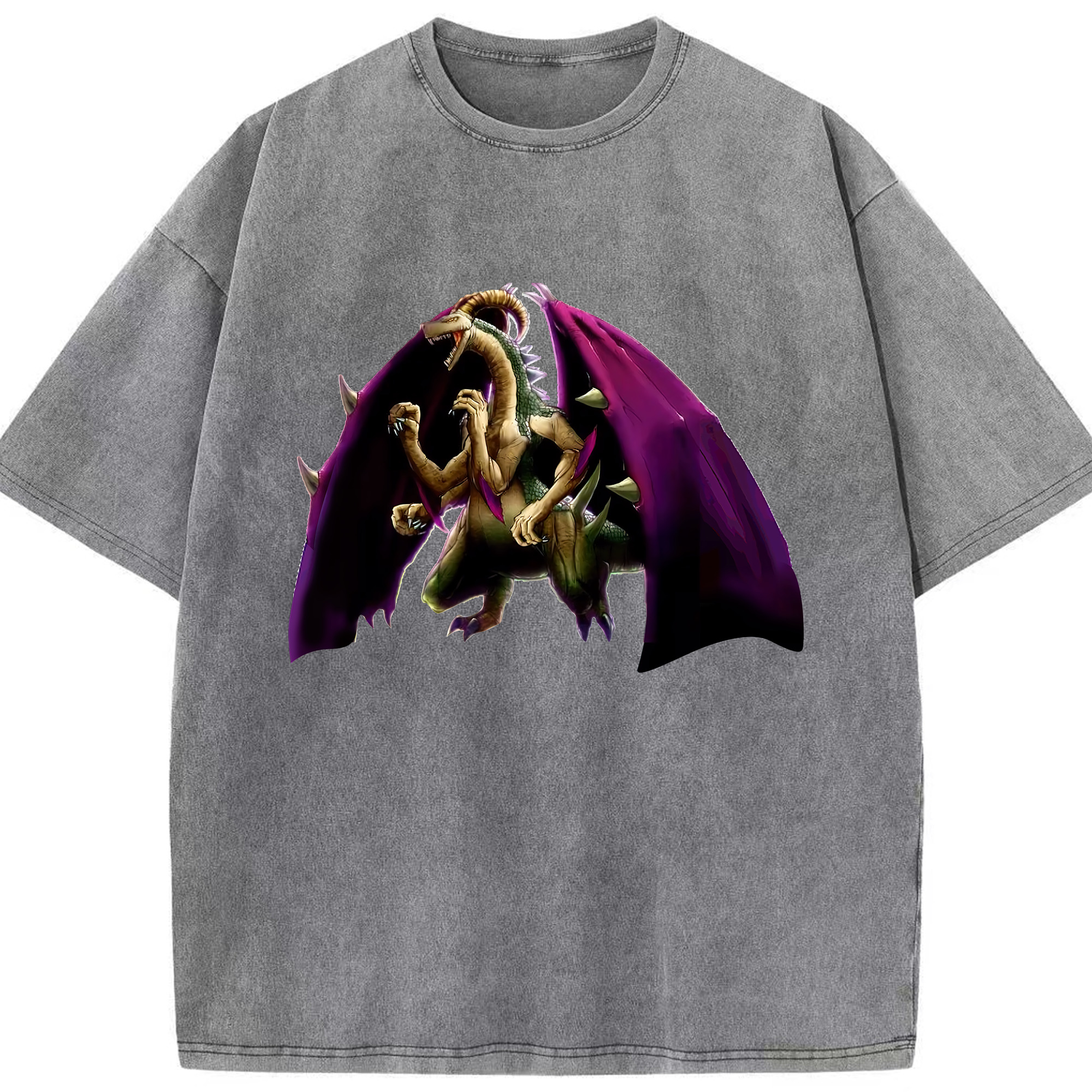 （画像用） 遊☆戯☆王 Yu-Gi-Oh! 綿100% ヴィンテージ風 半袖Tシャツ（フロントプリント）
