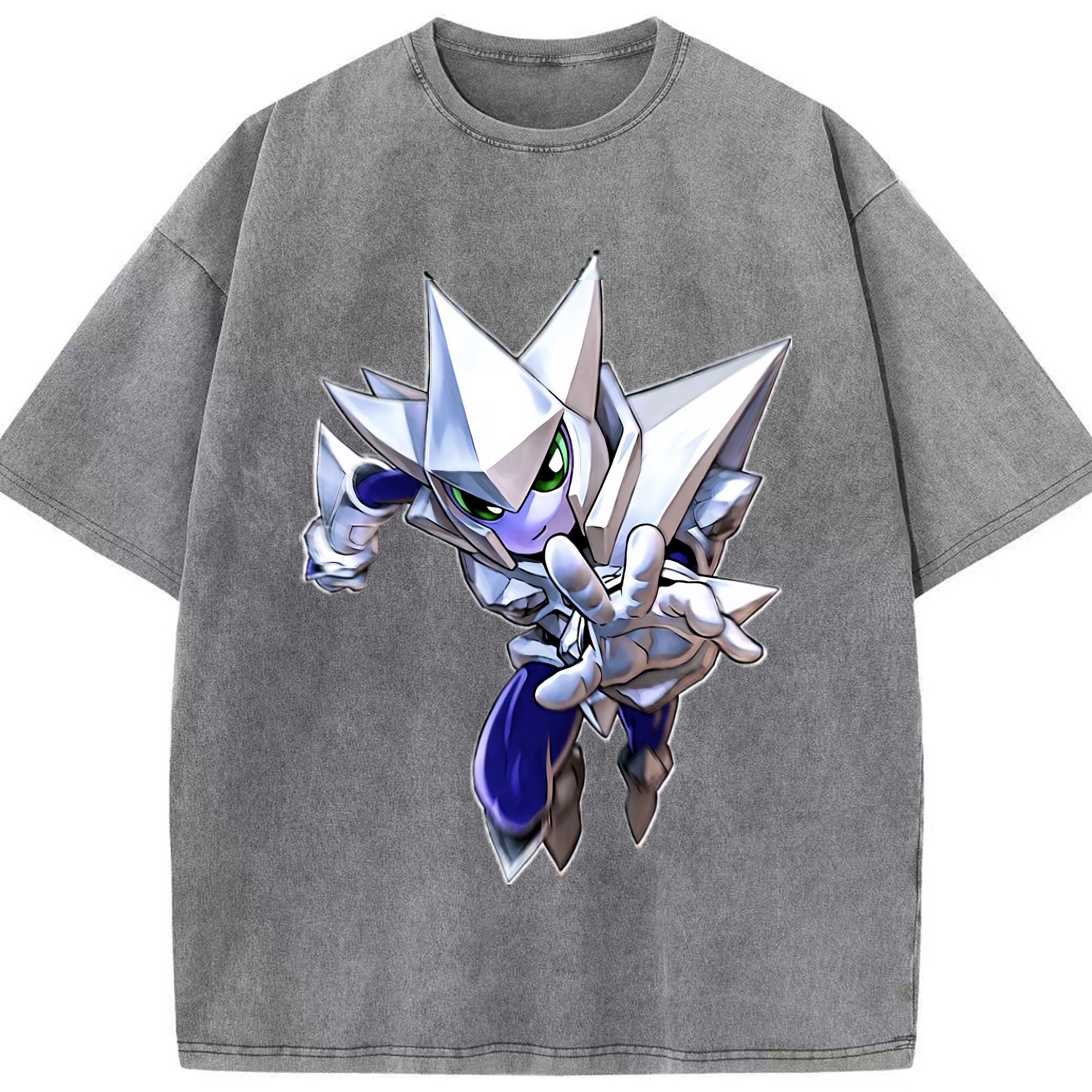 （画像用） 遊☆戯☆王 Yu-Gi-Oh! 綿100% ヴィンテージ風 半袖Tシャツ（フロントプリント）