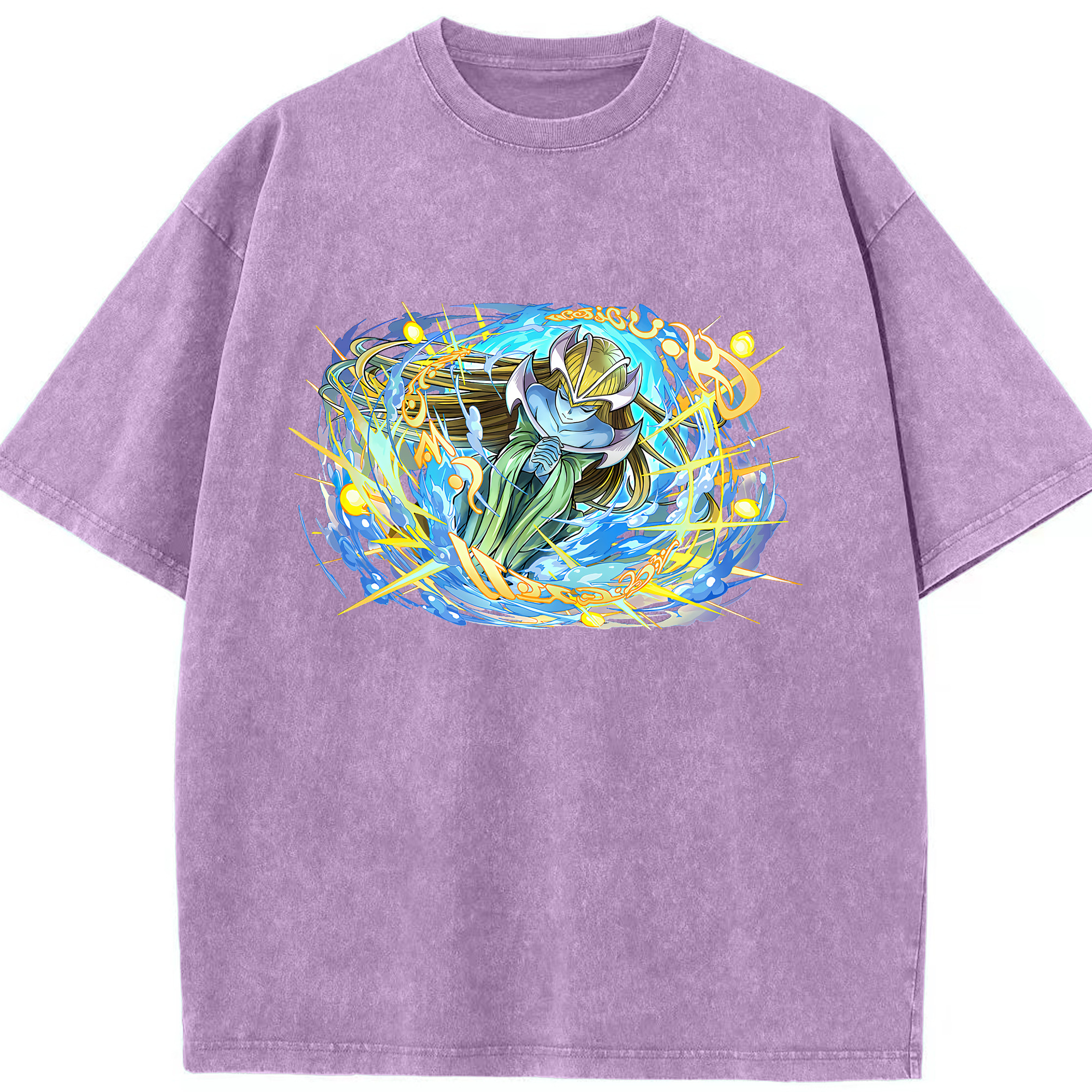 （画像用） 遊☆戯☆王 Yu-Gi-Oh! 綿100% ヴィンテージ風 半袖Tシャツ（フロントプリント）
