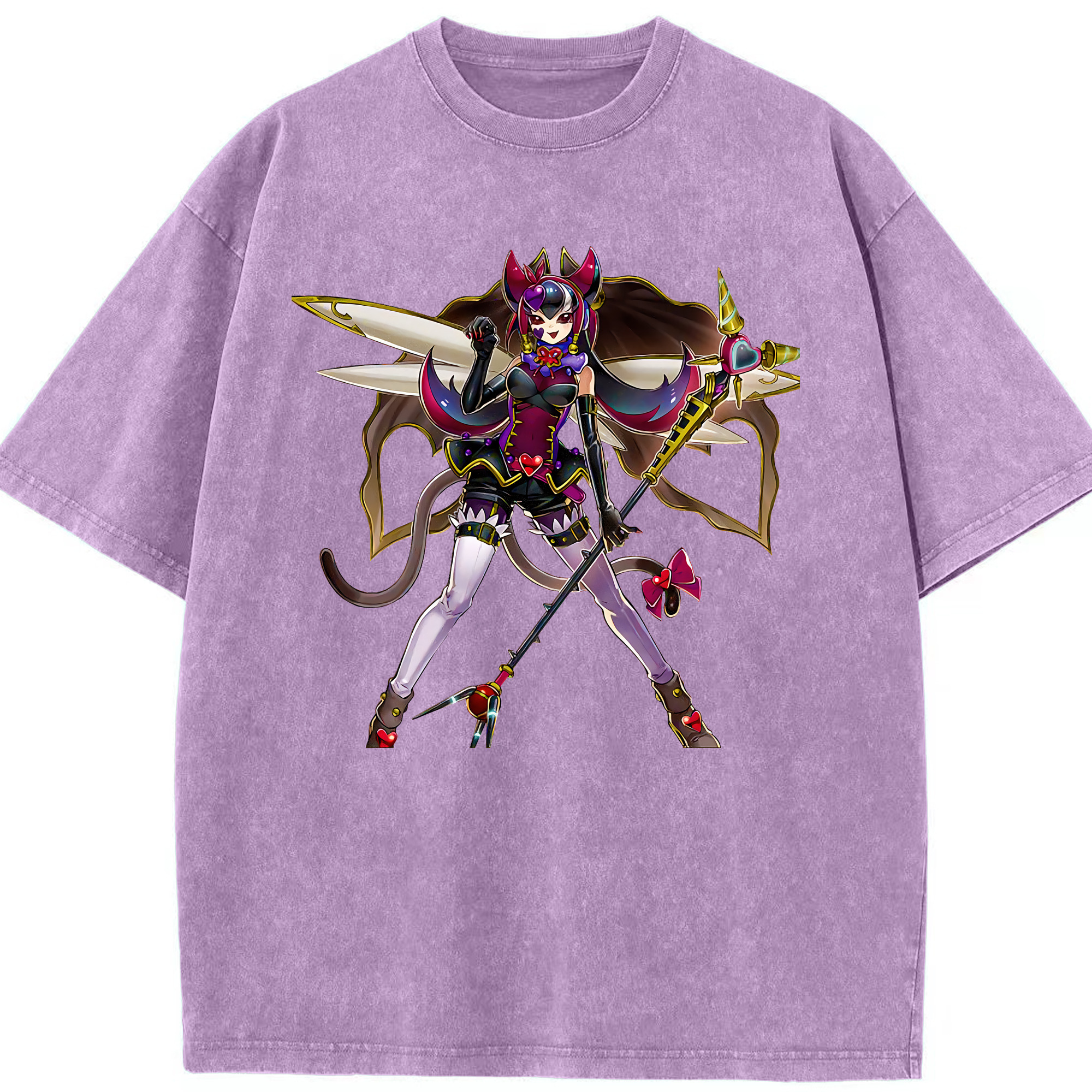 （画像用） 遊☆戯☆王 Yu-Gi-Oh! 綿100% ヴィンテージ風 半袖Tシャツ（フロントプリント）