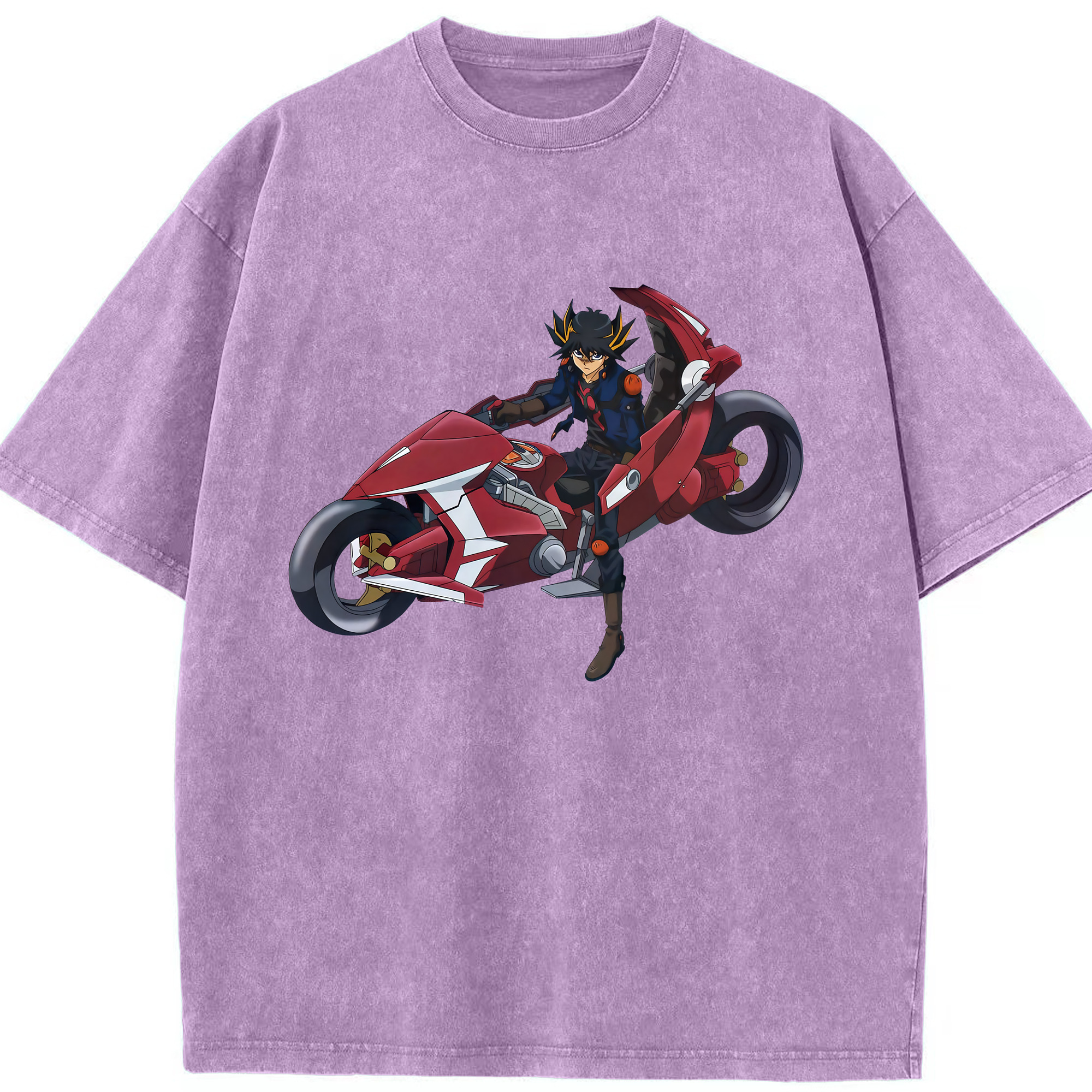 （画像用） 遊☆戯☆王 Yu-Gi-Oh! 綿100% ヴィンテージ風 半袖Tシャツ（フロントプリント）