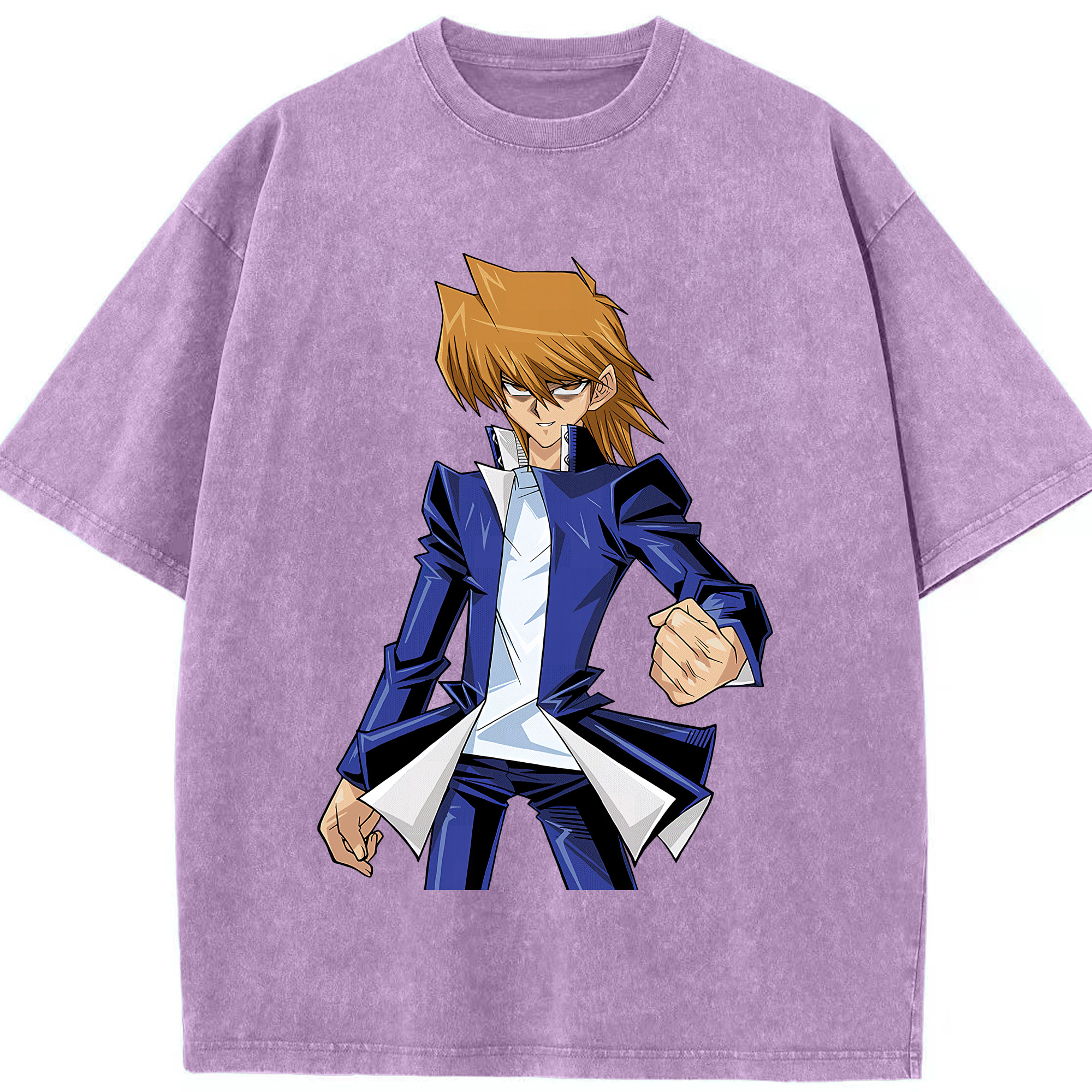 （画像用） 遊☆戯☆王 Yu-Gi-Oh! 綿100% ヴィンテージ風 半袖Tシャツ（フロントプリント）