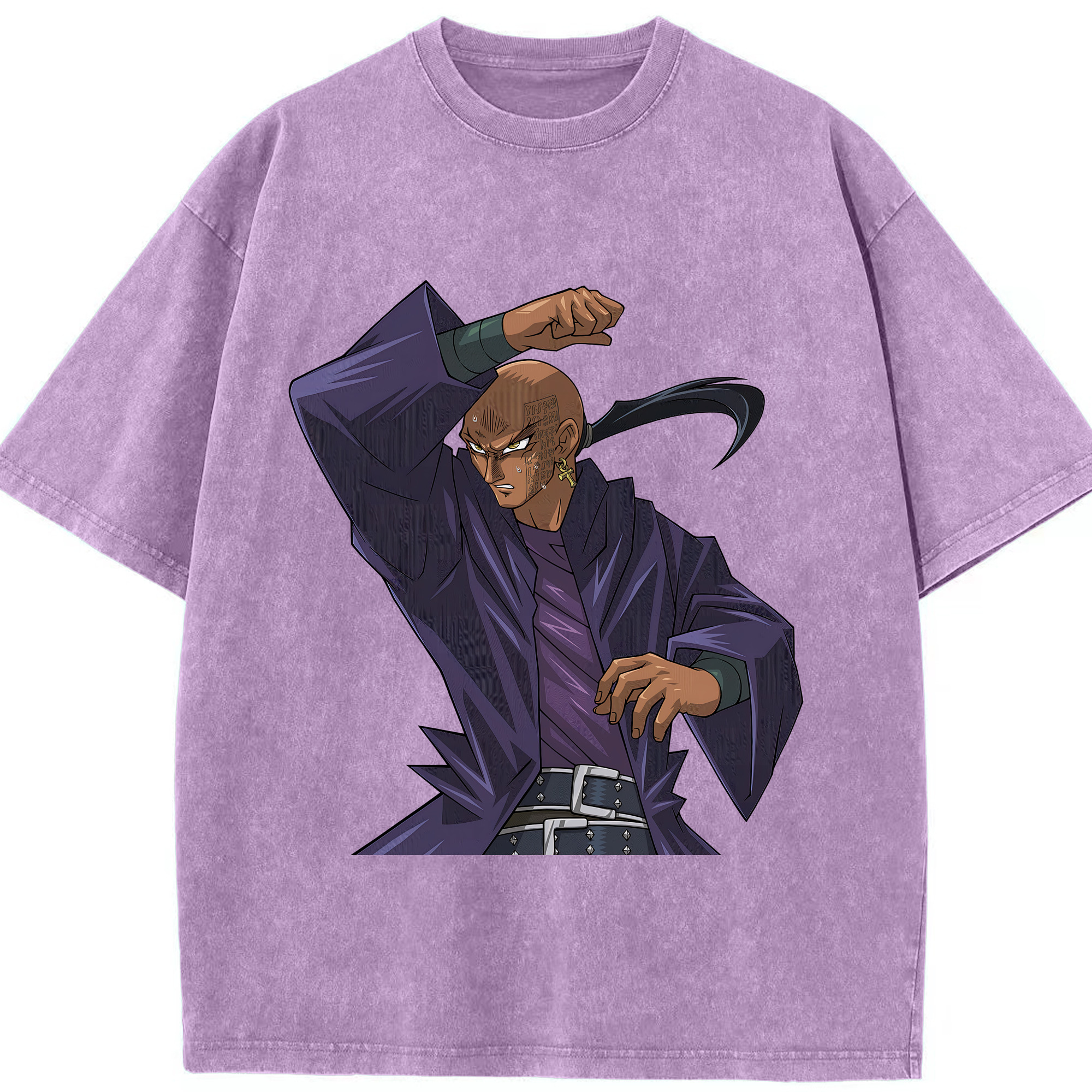 （画像用） 遊☆戯☆王 Yu-Gi-Oh! 綿100% ヴィンテージ風 半袖Tシャツ（フロントプリント）