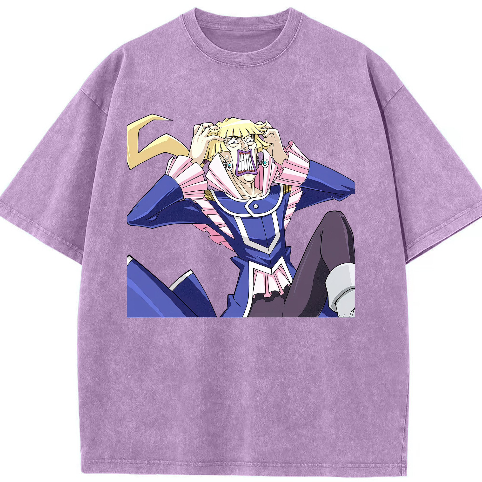 （画像用） 遊☆戯☆王 Yu-Gi-Oh! 綿100% ヴィンテージ風 半袖Tシャツ（フロントプリント）