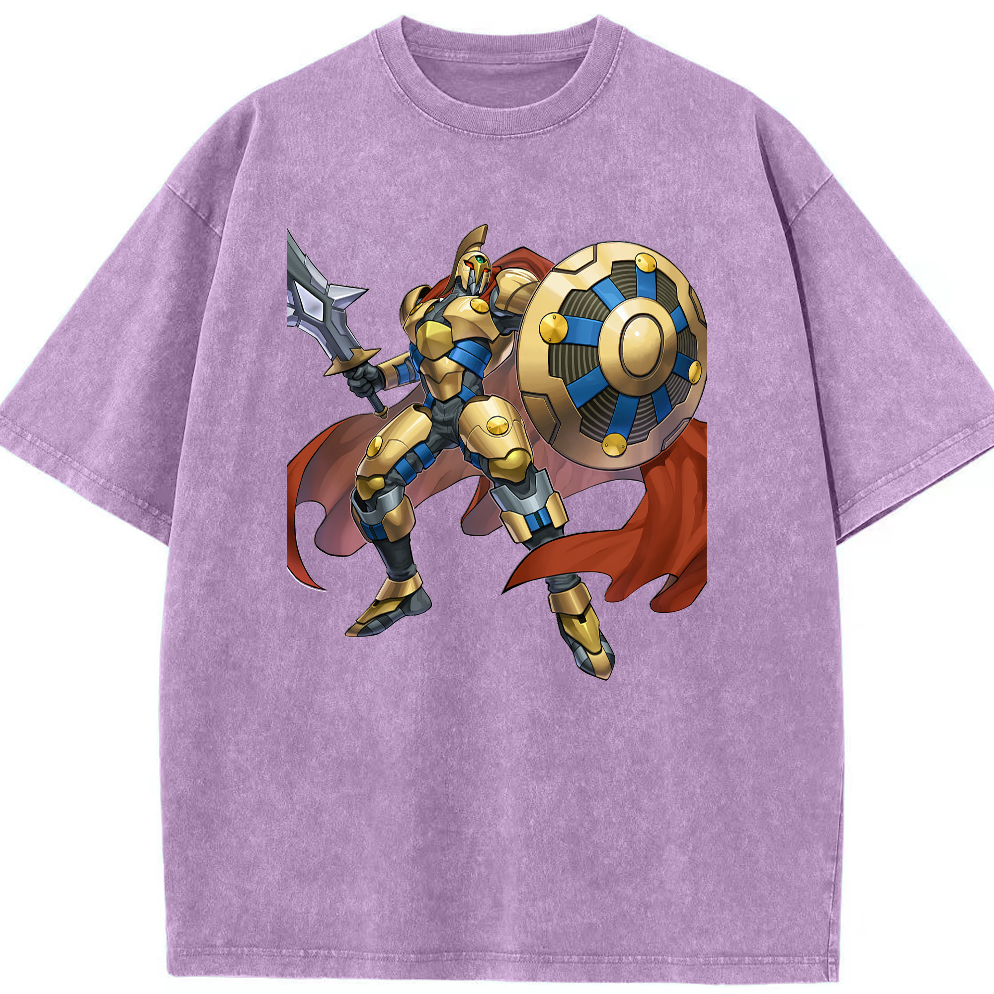 （画像用） 遊☆戯☆王 Yu-Gi-Oh! 綿100% ヴィンテージ風 半袖Tシャツ（フロントプリント）