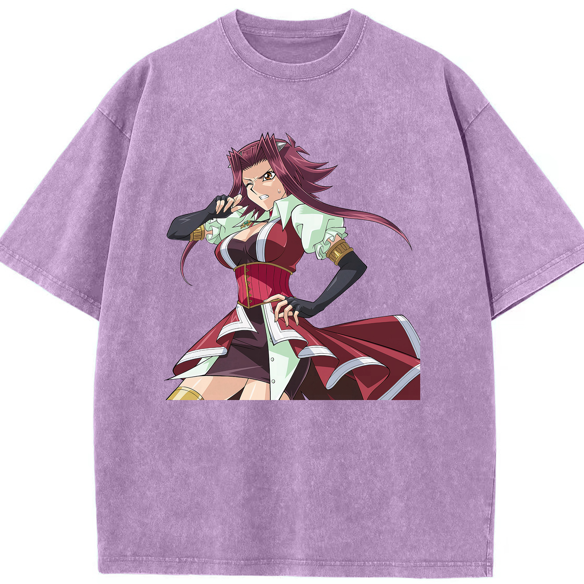 （画像用） 遊☆戯☆王 Yu-Gi-Oh! 綿100% ヴィンテージ風 半袖Tシャツ（フロントプリント）