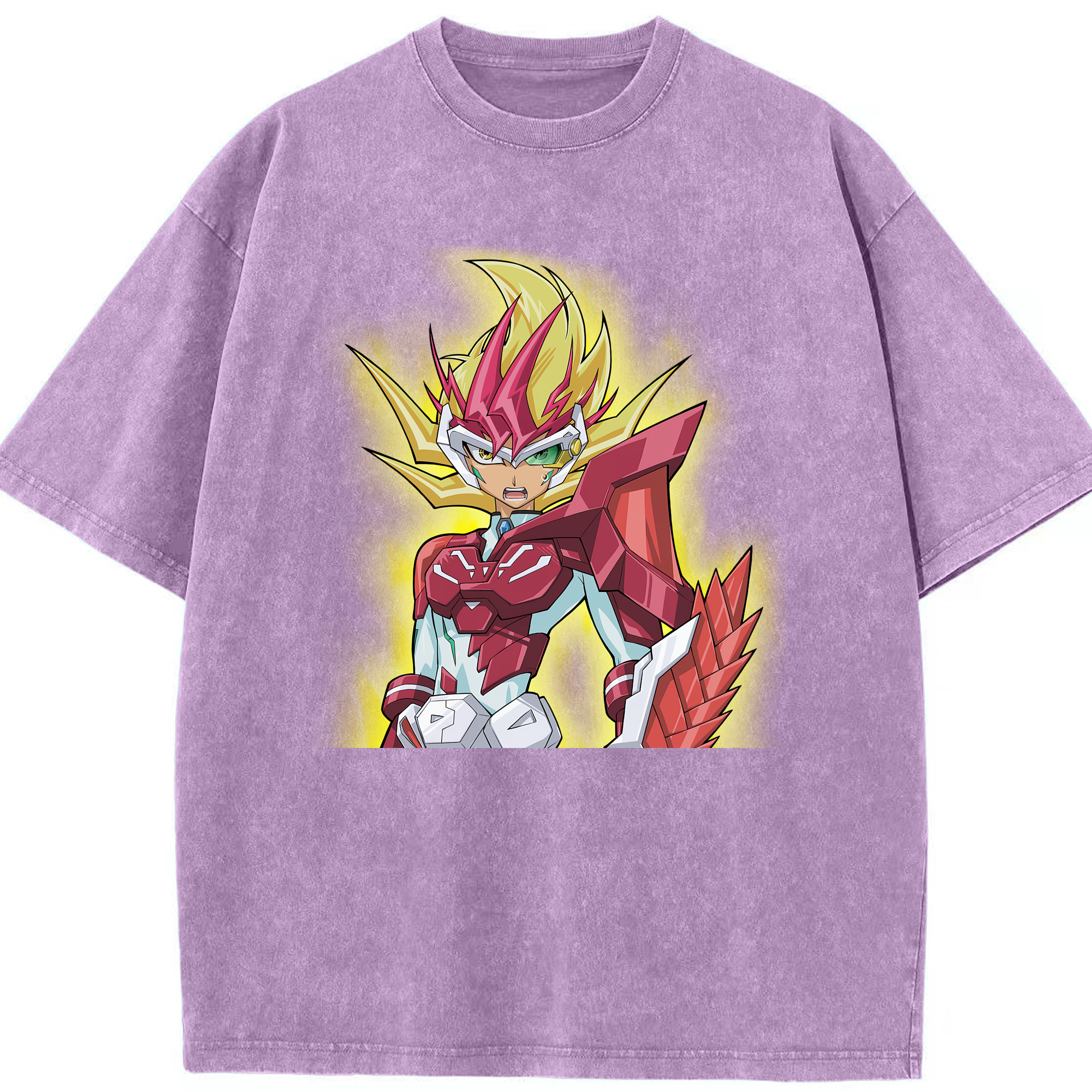 （画像用） 遊☆戯☆王 Yu-Gi-Oh! 綿100% ヴィンテージ風 半袖Tシャツ（フロントプリント）