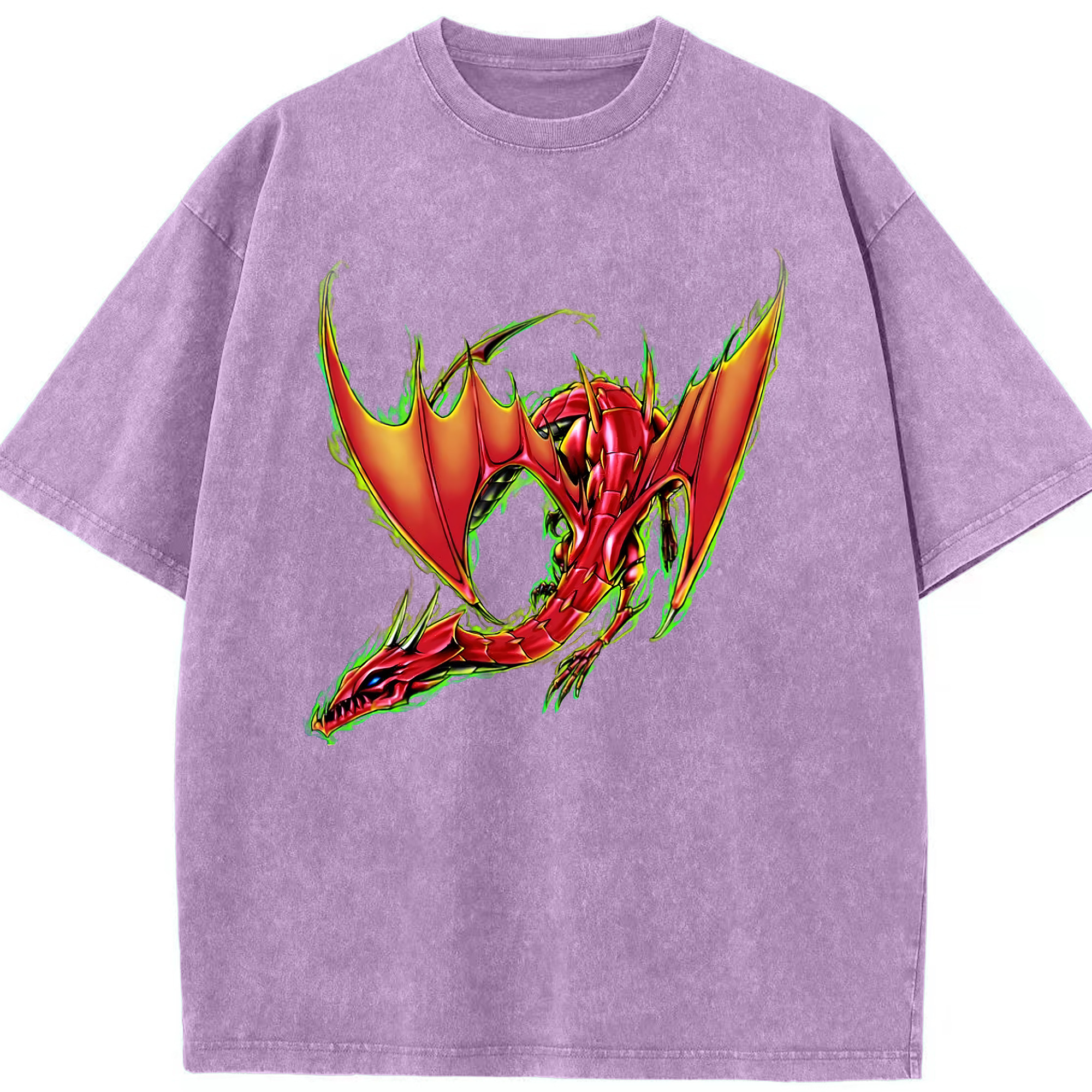 （画像用） 遊☆戯☆王 Yu-Gi-Oh! 綿100% ヴィンテージ風 半袖Tシャツ（フロントプリント）