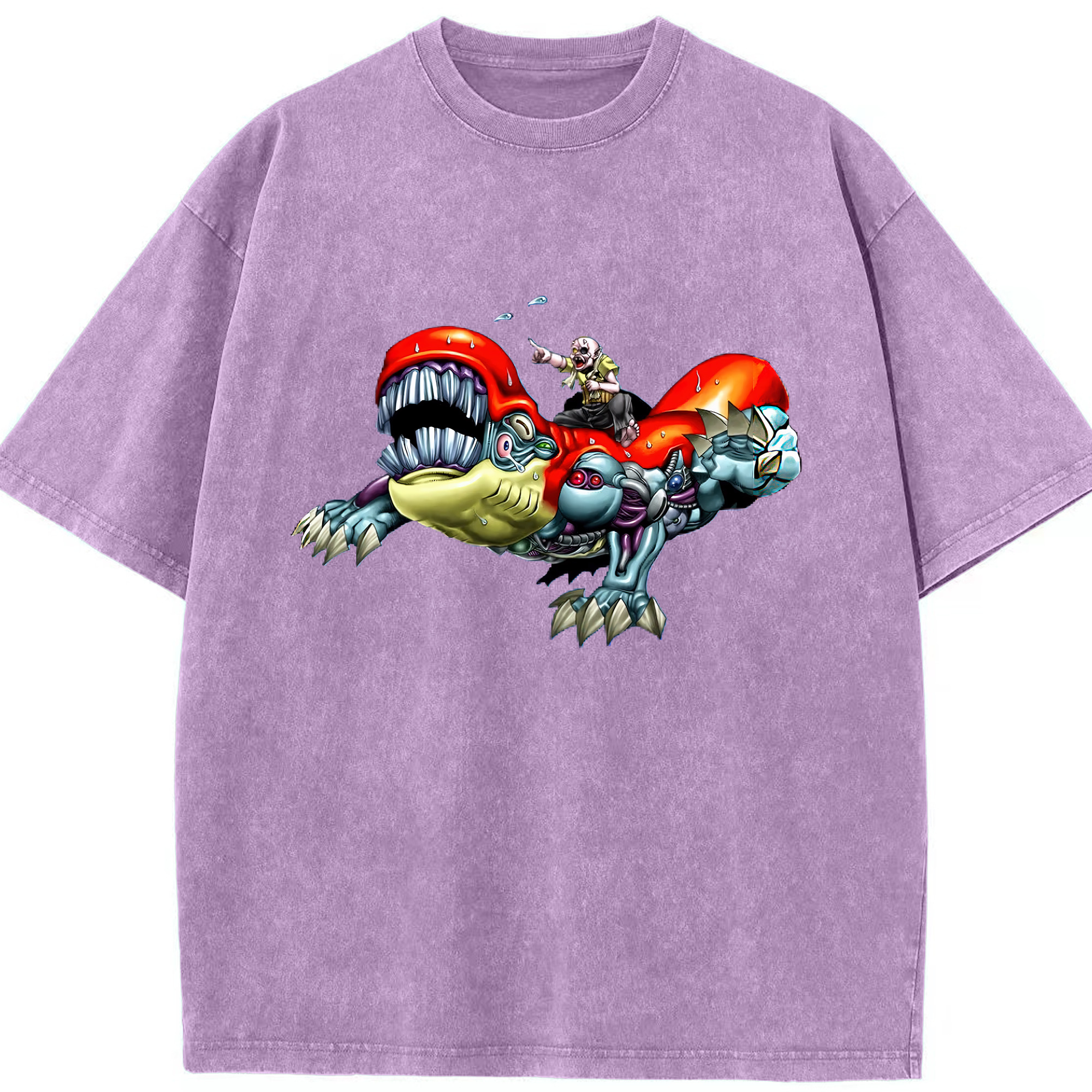 （画像用） 遊☆戯☆王 Yu-Gi-Oh! 綿100% ヴィンテージ風 半袖Tシャツ（フロントプリント）