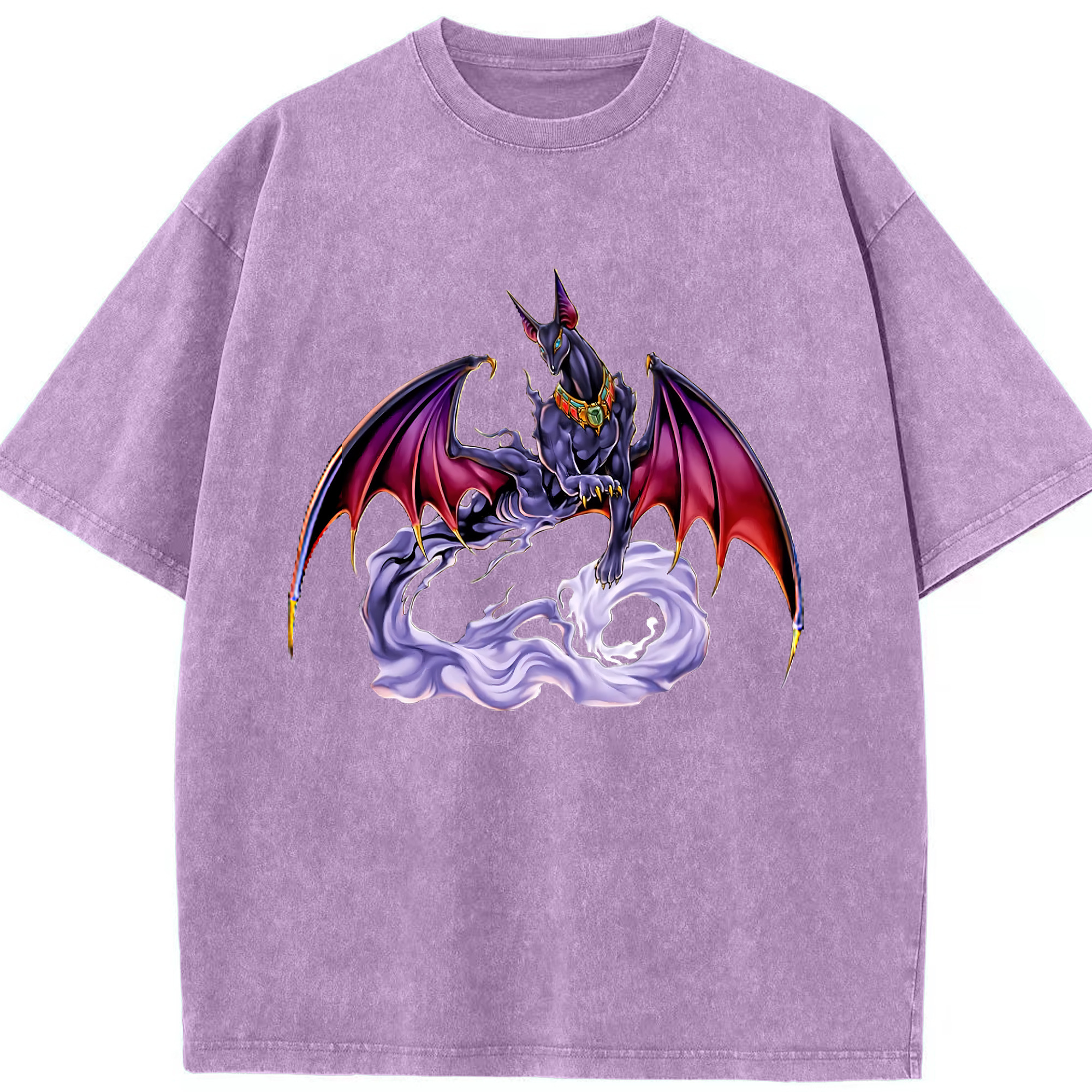 （画像用） 遊☆戯☆王 Yu-Gi-Oh! 綿100% ヴィンテージ風 半袖Tシャツ（フロントプリント）