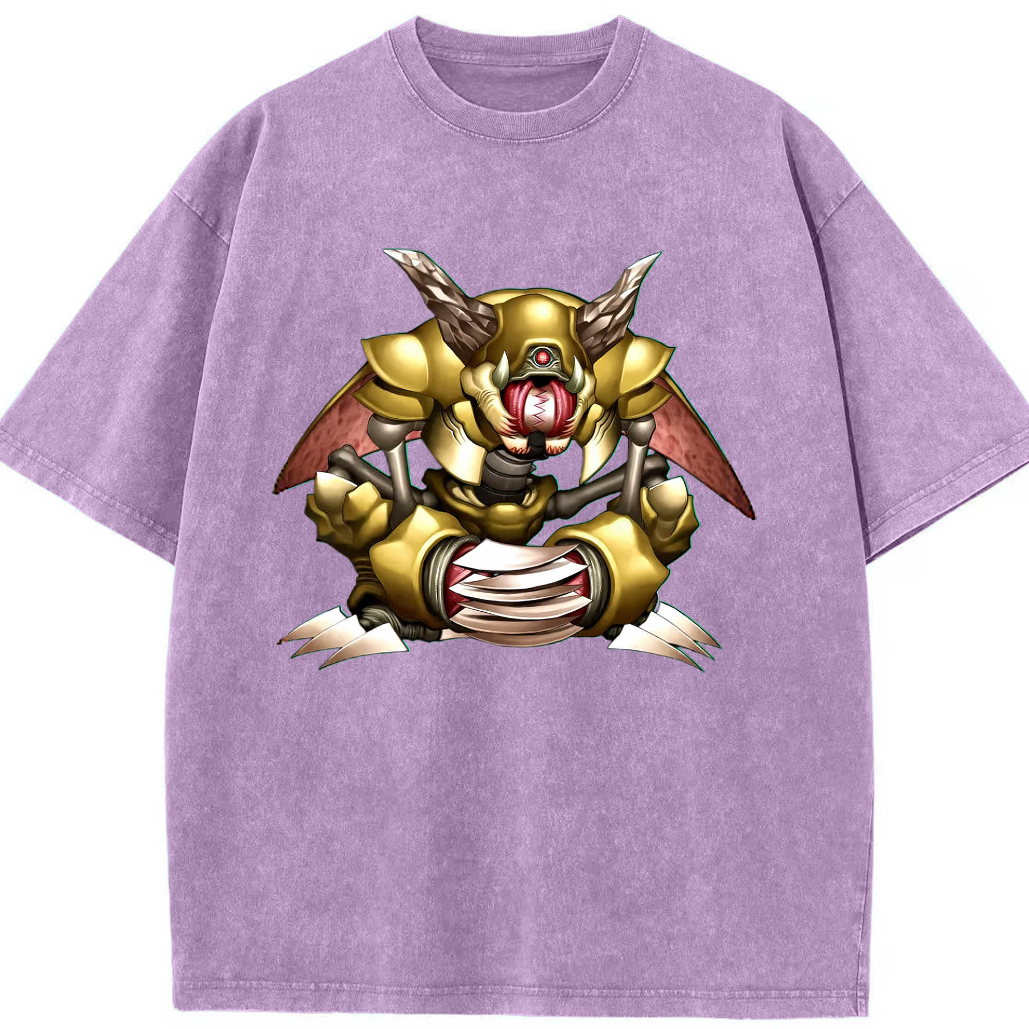 （画像用） 遊☆戯☆王 Yu-Gi-Oh! 綿100% ヴィンテージ風 半袖Tシャツ（フロントプリント）