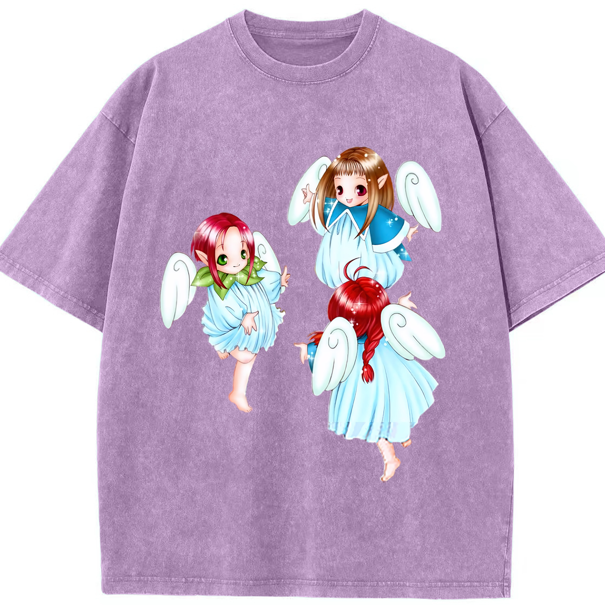 （画像用） 遊☆戯☆王 Yu-Gi-Oh! 綿100% ヴィンテージ風 半袖Tシャツ（フロントプリント）