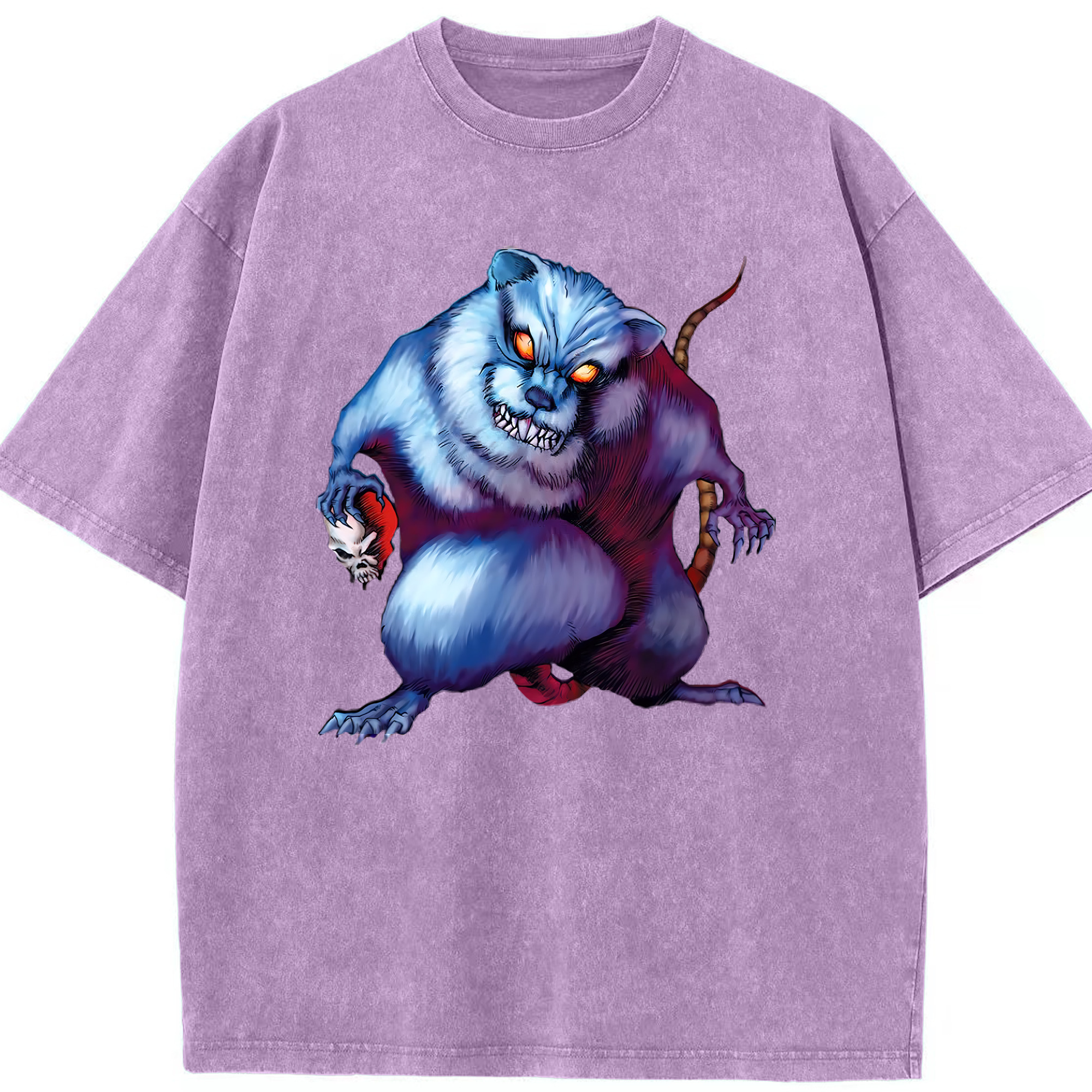 （画像用） 遊☆戯☆王 Yu-Gi-Oh! 綿100% ヴィンテージ風 半袖Tシャツ（フロントプリント）