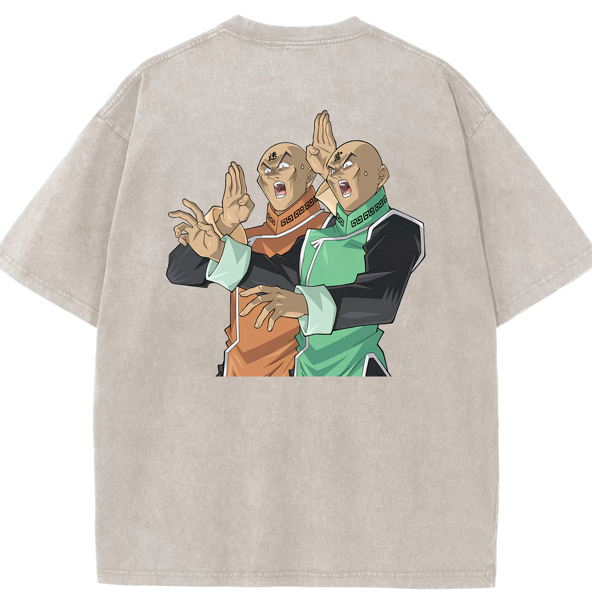 （画像用） 遊☆戯☆王 Yu-Gi-Oh! 綿100% ヴィンテージ風 半袖Tシャツ（背面プリント）