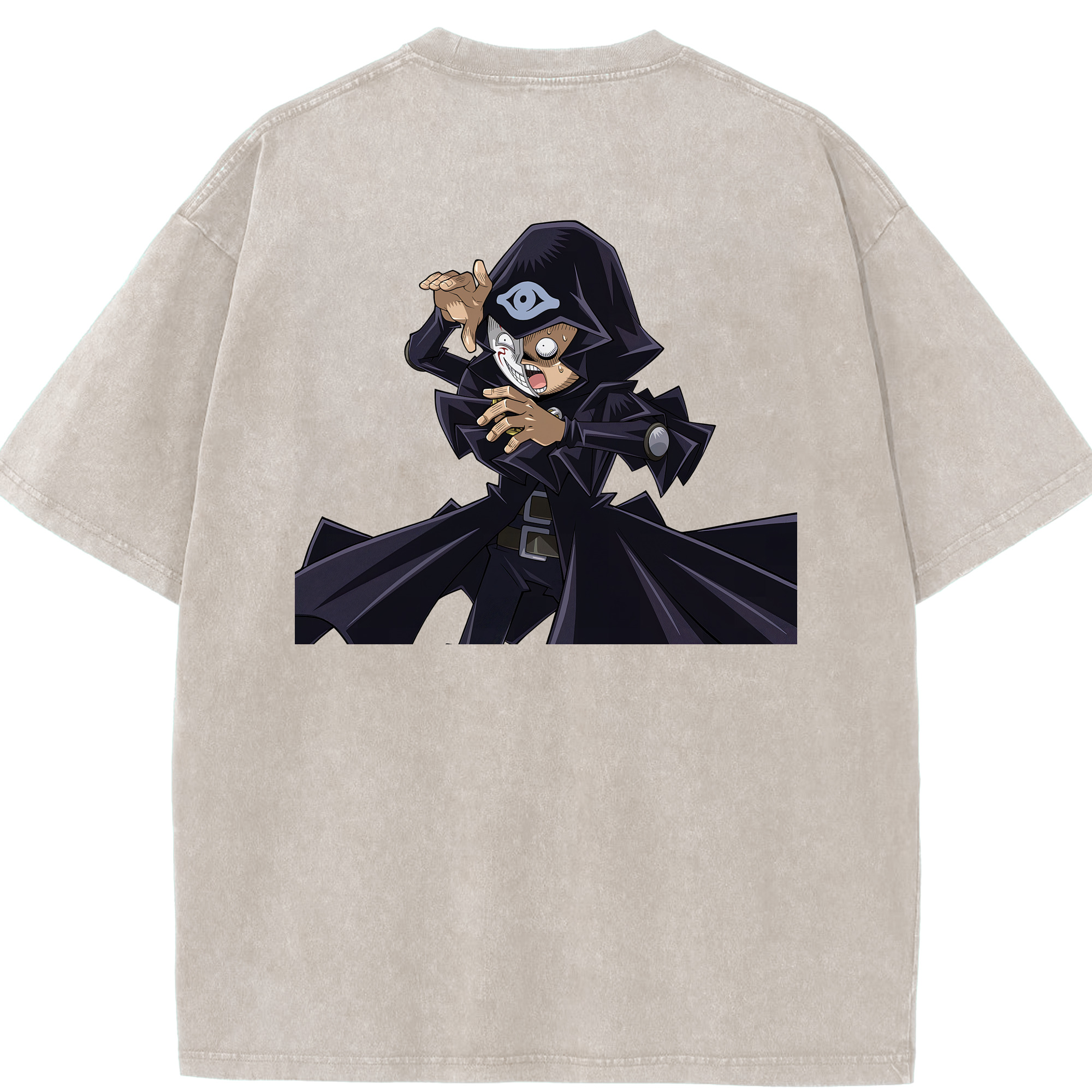 （画像用） 遊☆戯☆王 Yu-Gi-Oh! 綿100% ヴィンテージ風 半袖Tシャツ（背面プリント）