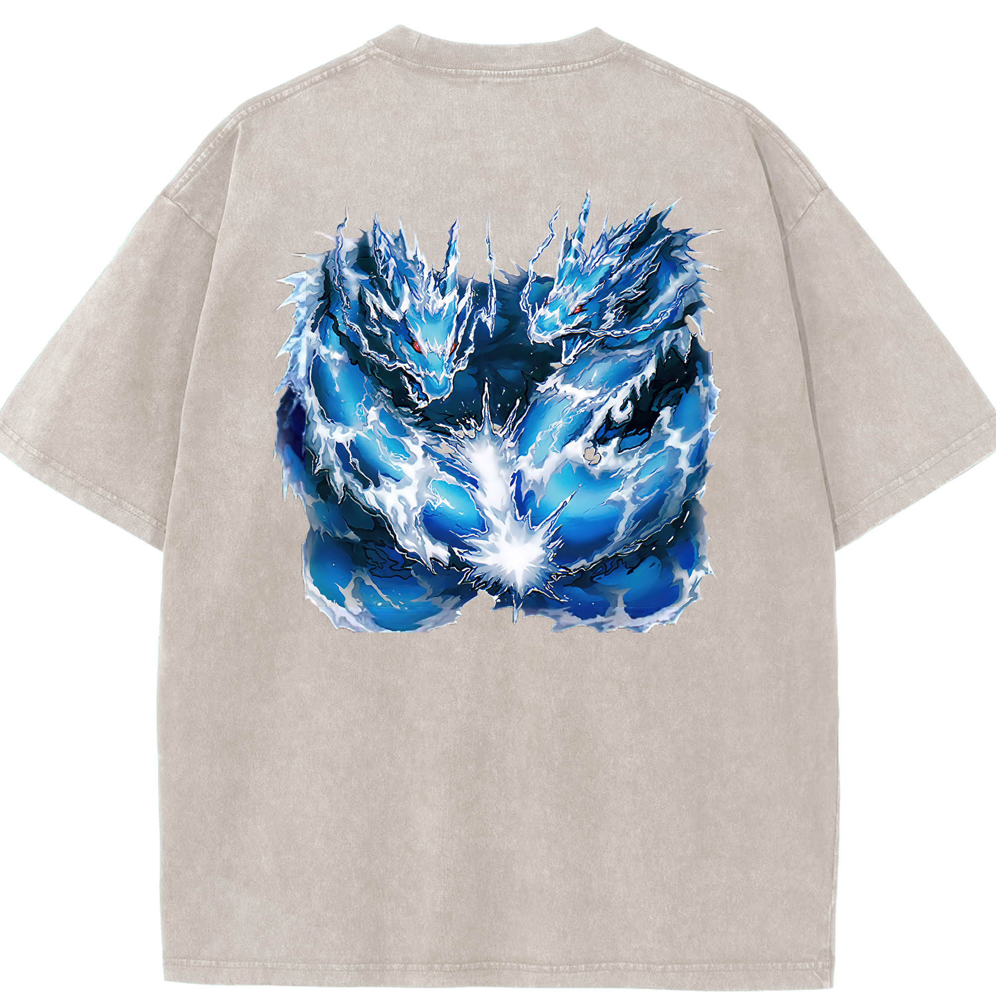 （画像用） 遊☆戯☆王 Yu-Gi-Oh! 綿100% ヴィンテージ風 半袖Tシャツ（背面プリント）
